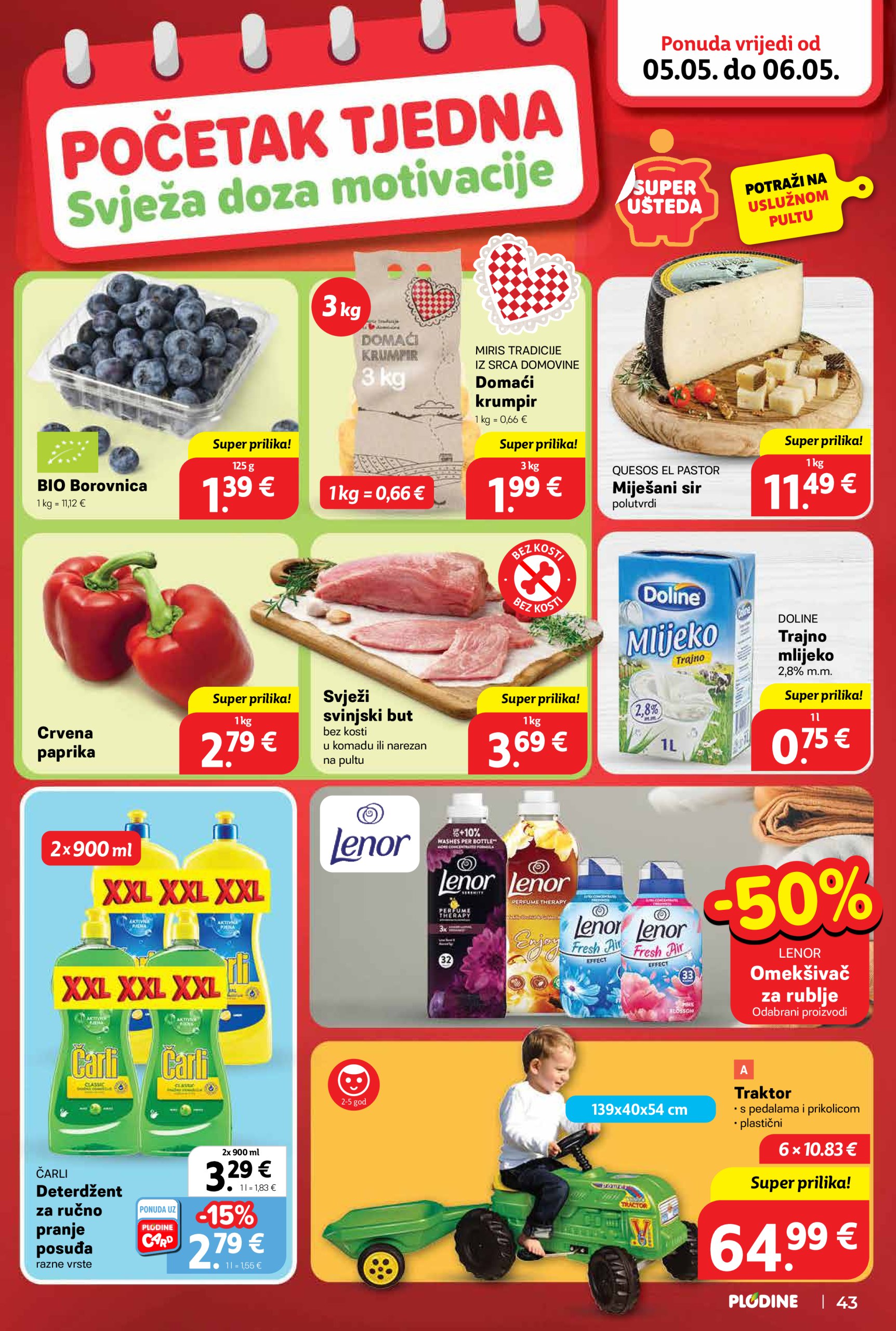 plodine - Plodine katalog vrijedi od 30.04. do 06.05. - page: 43 plodine - Plodine katalog vrijedi od 30.04. do 06.05. - page: 43