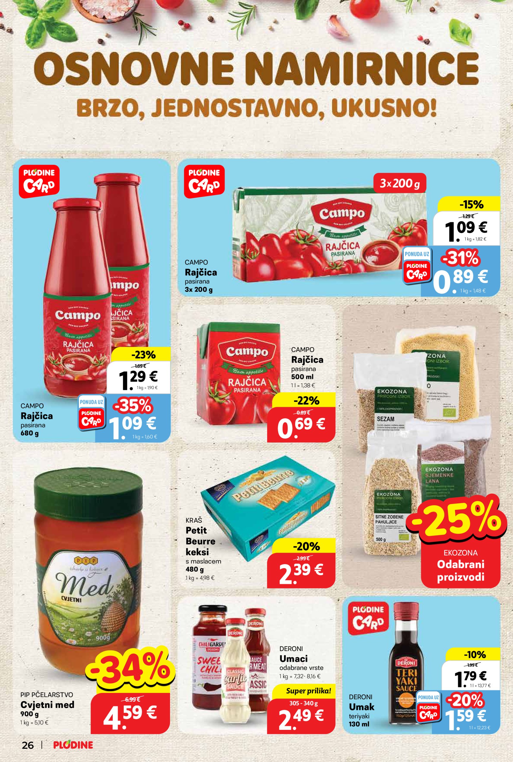 plodine - Plodine katalog vrijedi od 30.04. do 06.05. - page: 26 plodine - Plodine katalog vrijedi od 30.04. do 06.05. - page: 26