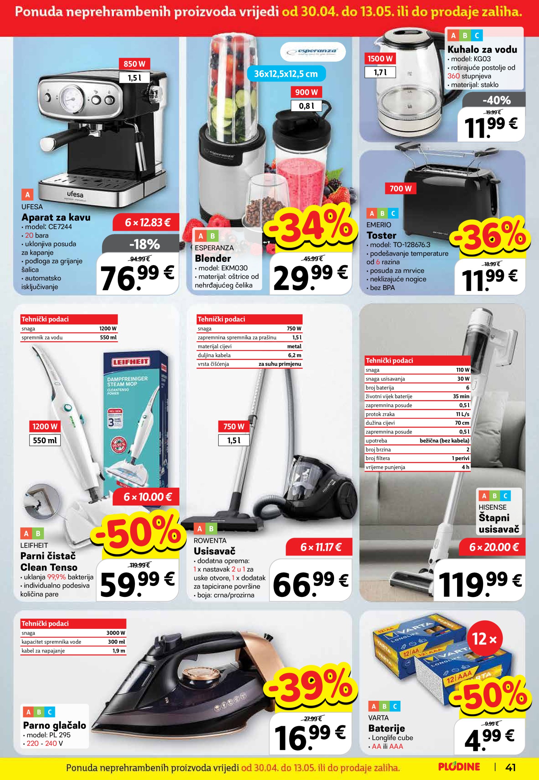 plodine - Plodine katalog vrijedi od 30.04. do 06.05. - page: 41 plodine - Plodine katalog vrijedi od 30.04. do 06.05. - page: 41
