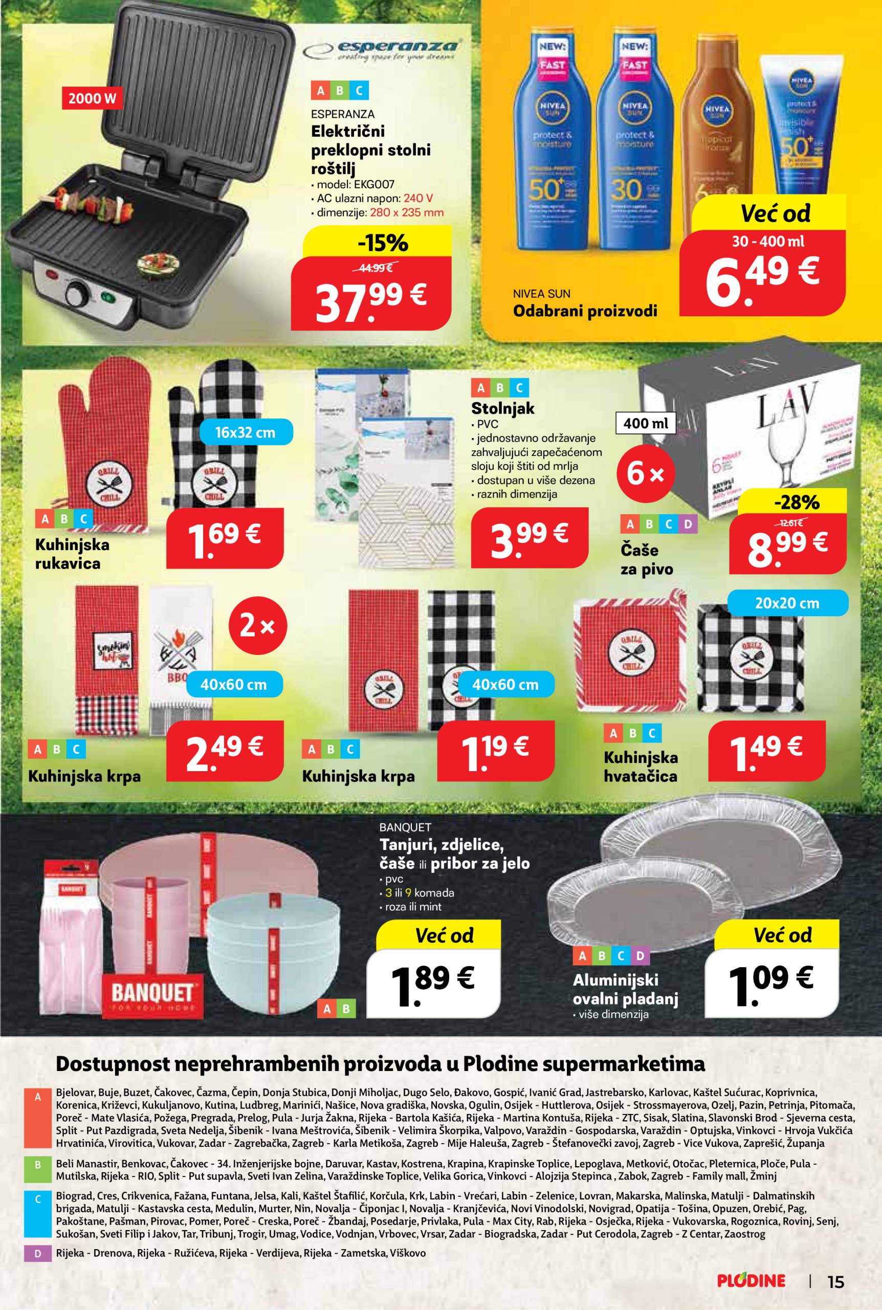 plodine - Plodine - Katalog Grill katalog vrijedi od 30.04. do 13.05. - page: 15