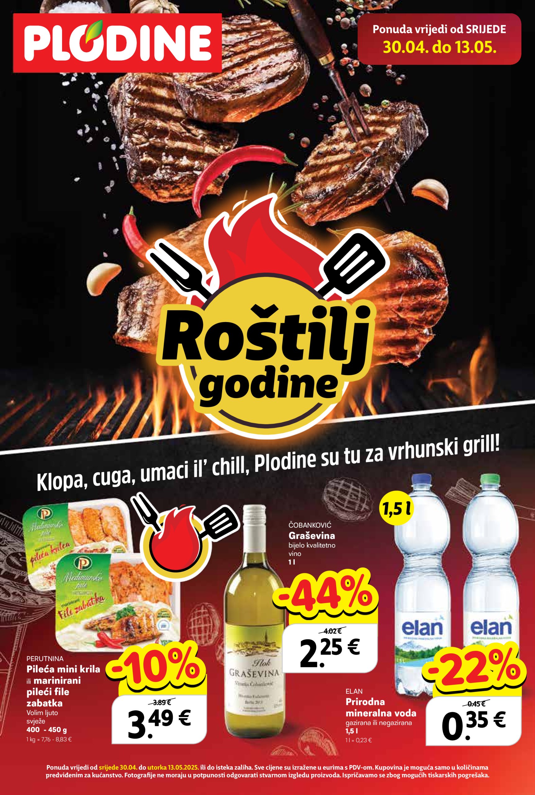 plodine - Plodine - Katalog Grill katalog vrijedi od 30.04. do 13.05.