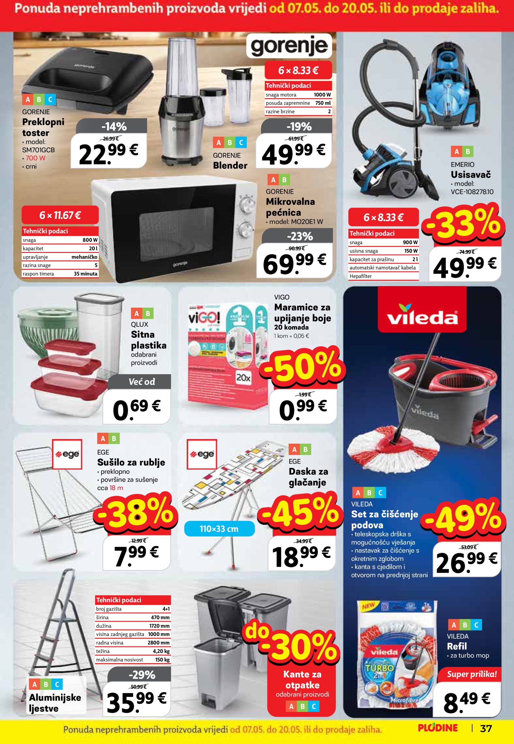 plodine - Plodine katalog vrijedi od 07.05. do 13.05. - page: 37 plodine - Plodine katalog vrijedi od 07.05. do 13.05. - page: 37