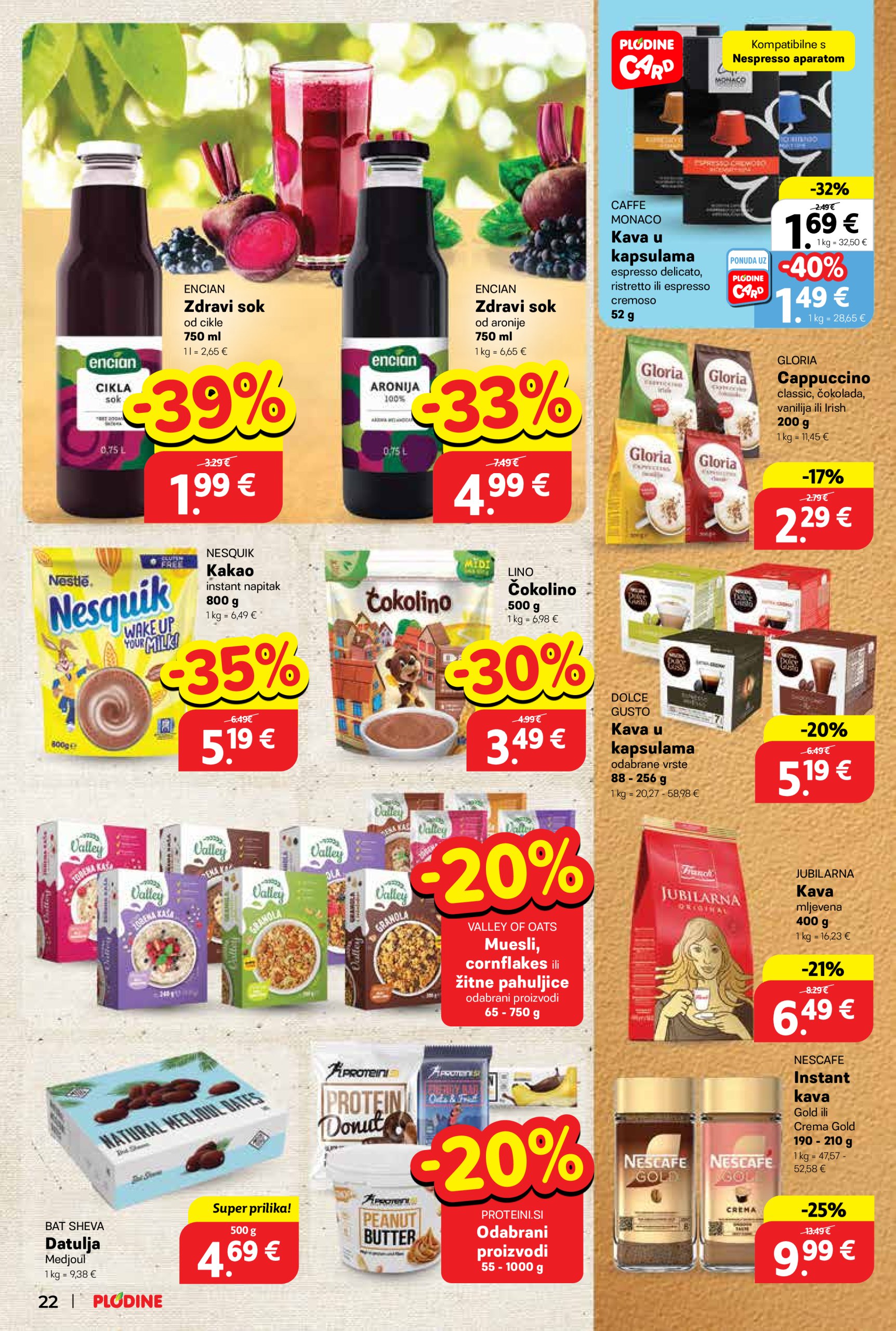 plodine - Plodine katalog vrijedi od 07.05. do 13.05. - page: 22 plodine - Plodine katalog vrijedi od 07.05. do 13.05. - page: 22