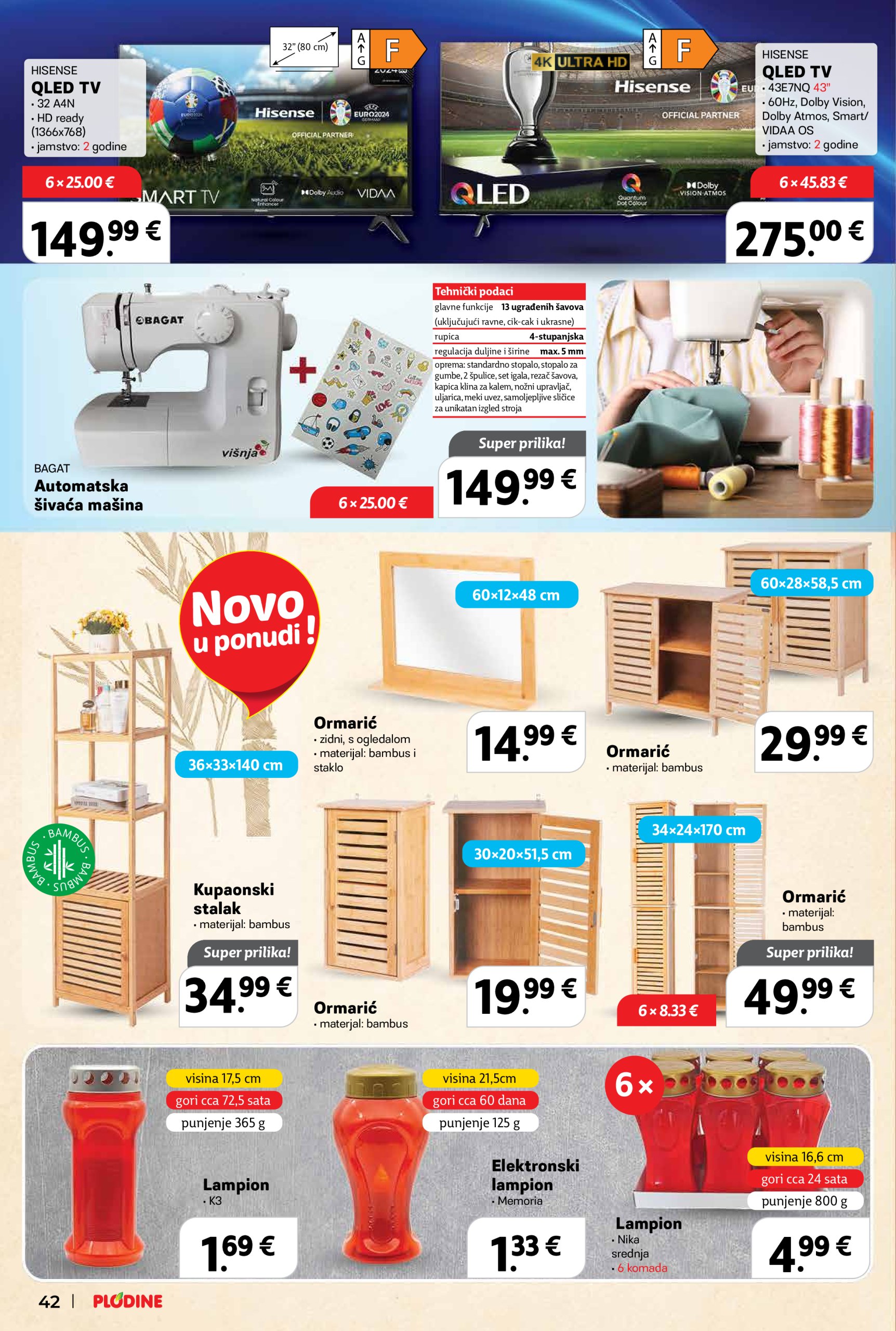 plodine - Prelistajte ovaj Plodine - Otvorenje Šibenik-Bilice katalog, vrijedi od 14.05. do 20.05. - page: 42 plodine - Prelistajte ovaj Plodine - Otvorenje Šibenik-Bilice katalog, vrijedi od 14.05. do 20.05. - page: 42