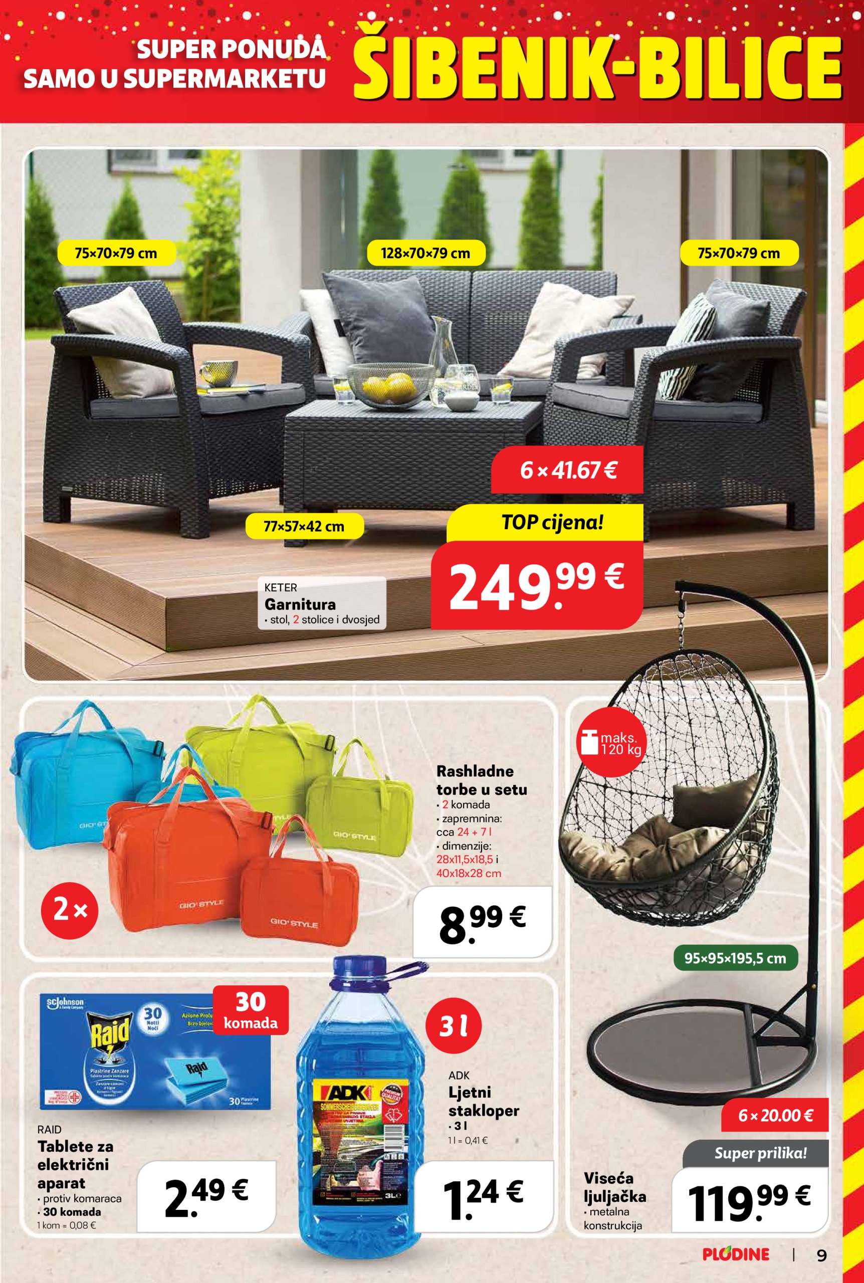 plodine - Prelistajte ovaj Plodine - Otvorenje Šibenik-Bilice katalog, vrijedi od 14.05. do 20.05. - page: 9 plodine - Prelistajte ovaj Plodine - Otvorenje Šibenik-Bilice katalog, vrijedi od 14.05. do 20.05. - page: 9