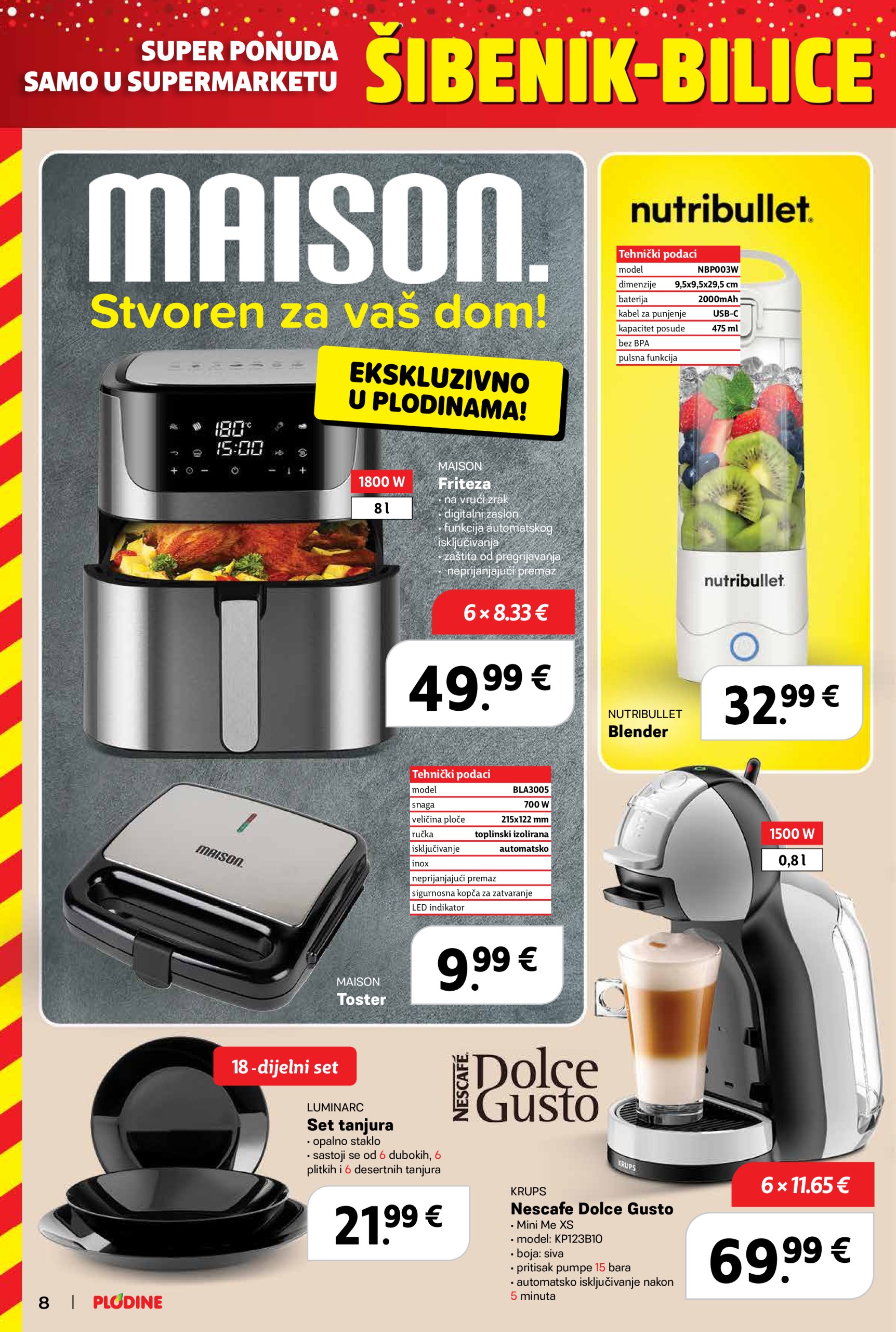 plodine - Prelistajte ovaj Plodine - Otvorenje Šibenik-Bilice katalog, vrijedi od 14.05. do 20.05. - page: 8 plodine - Prelistajte ovaj Plodine - Otvorenje Šibenik-Bilice katalog, vrijedi od 14.05. do 20.05. - page: 8