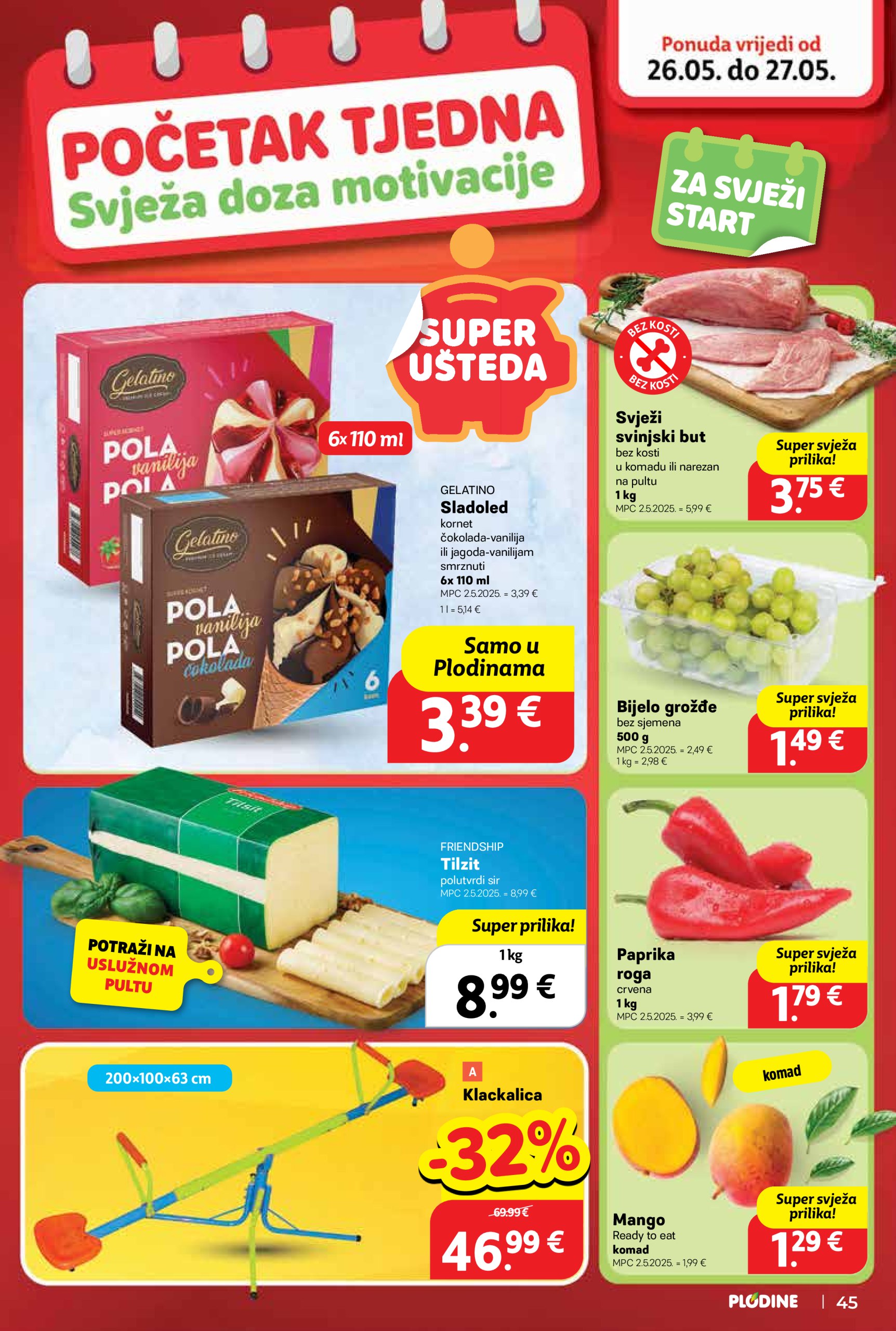 plodine - Prelistajte ovaj Plodine katalog, vrijedi od 21.05. do 27.05. - page: 45 plodine - Prelistajte ovaj Plodine katalog, vrijedi od 21.05. do 27.05. - page: 45