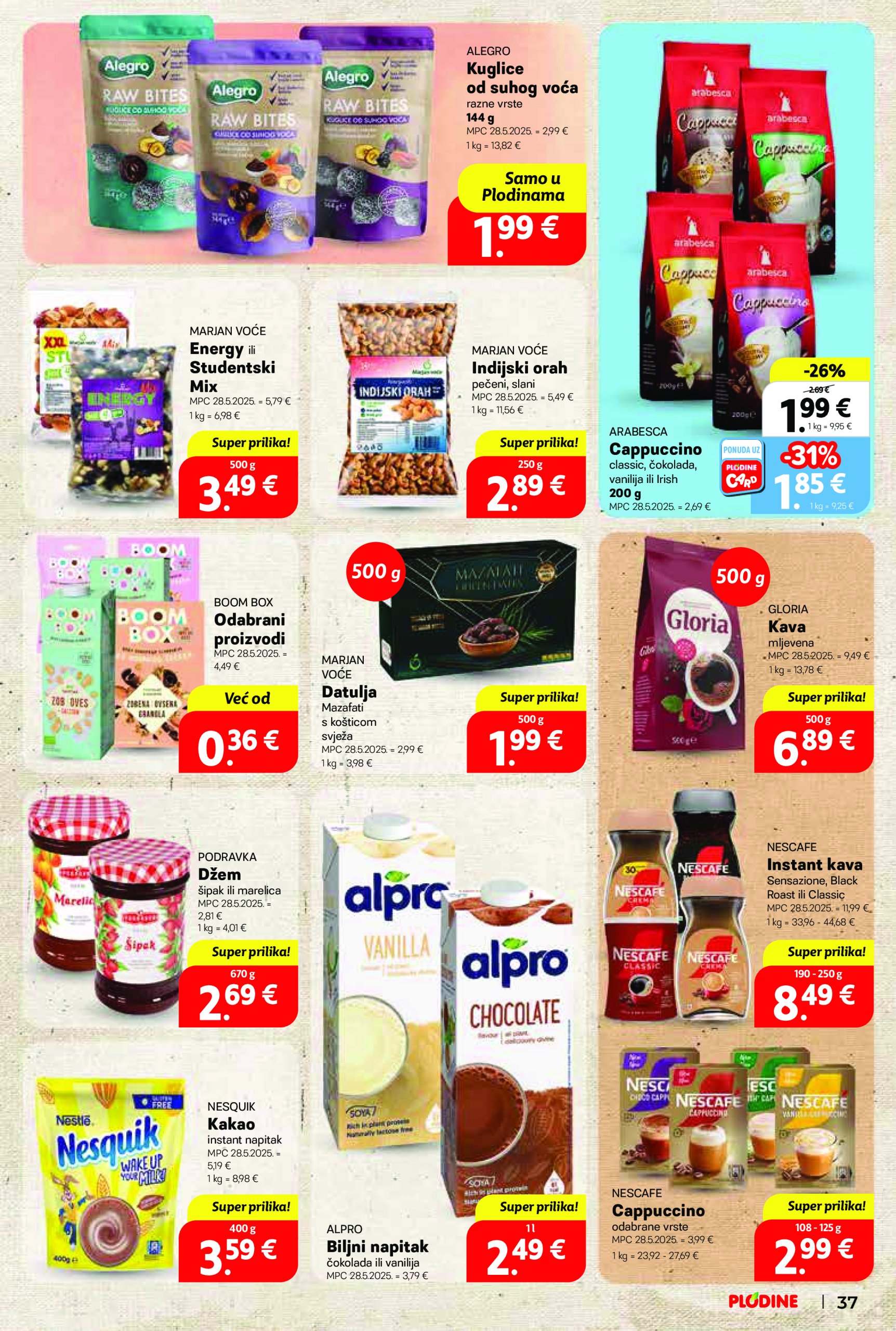 plodine - Prelistajte ovaj Plodine - Otvorenje Vis katalog, vrijedi od 28.05. do 03.06. - page: 37 plodine - Prelistajte ovaj Plodine - Otvorenje Vis katalog, vrijedi od 28.05. do 03.06. - page: 37