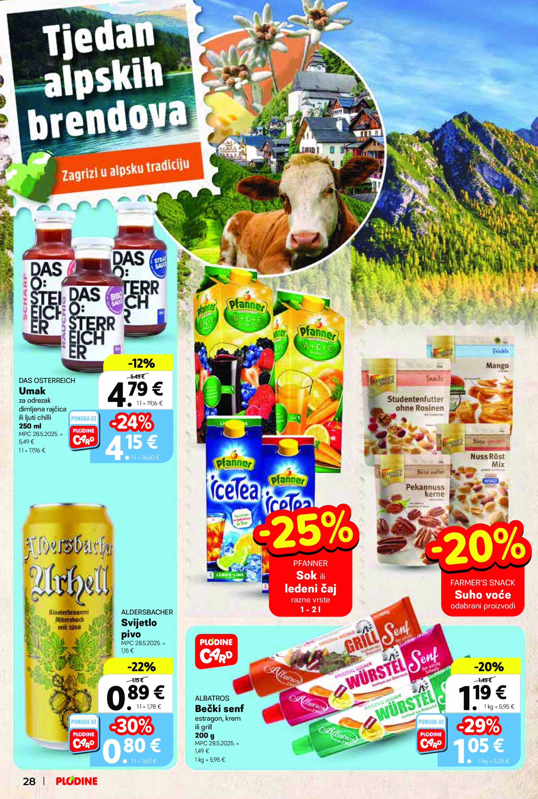 plodine - Prelistajte ovaj Plodine - Otvorenje Vis katalog, vrijedi od 28.05. do 03.06. - page: 28 plodine - Prelistajte ovaj Plodine - Otvorenje Vis katalog, vrijedi od 28.05. do 03.06. - page: 28
