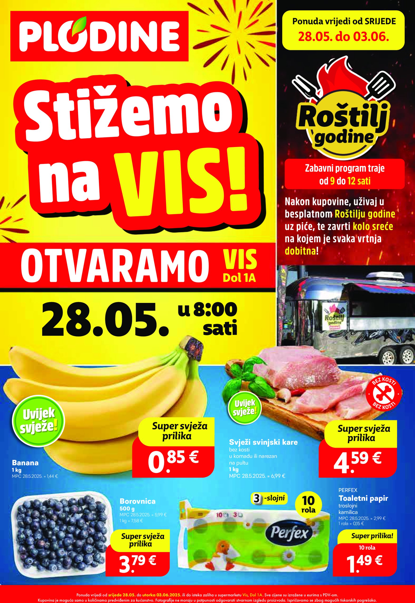 plodine - Prelistajte ovaj Plodine - Otvorenje Vis katalog, vrijedi od 28.05. do 03.06.