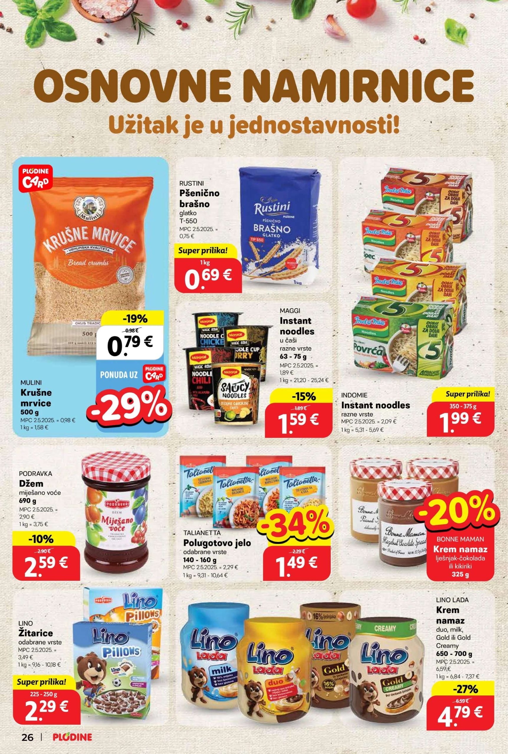 plodine - Prelistajte katalog Plodine, vrijedi od 11.06. do 17.06. - page: 26 plodine - Prelistajte katalog Plodine, vrijedi od 11.06. do 17.06. - page: 26