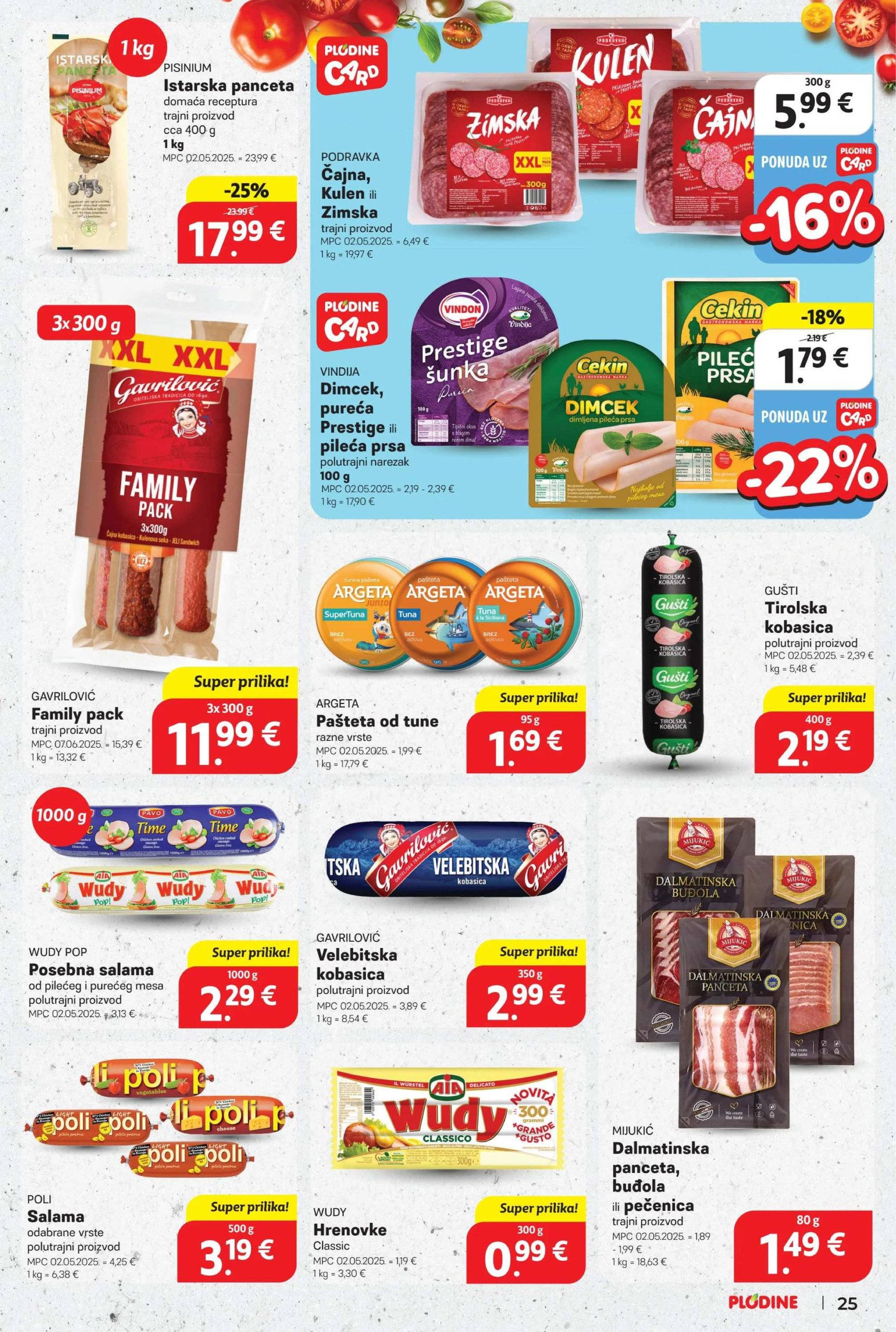 plodine - Prelistajte katalog Plodine, vrijedi od 18.06. do 24.06. - page: 25 plodine - Prelistajte katalog Plodine, vrijedi od 18.06. do 24.06. - page: 25