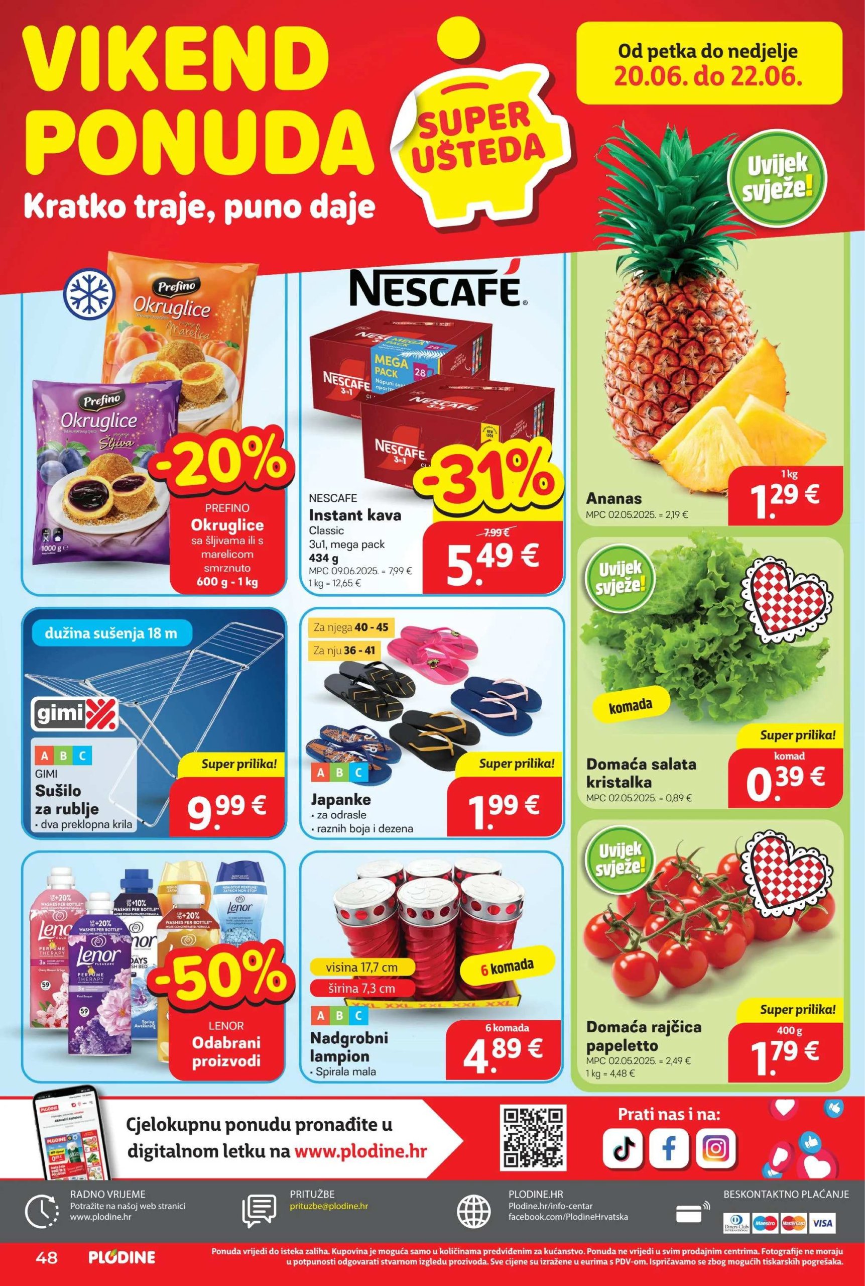 plodine - Prelistajte katalog Plodine, vrijedi od 18.06. do 24.06. - page: 48 plodine - Prelistajte katalog Plodine, vrijedi od 18.06. do 24.06. - page: 48