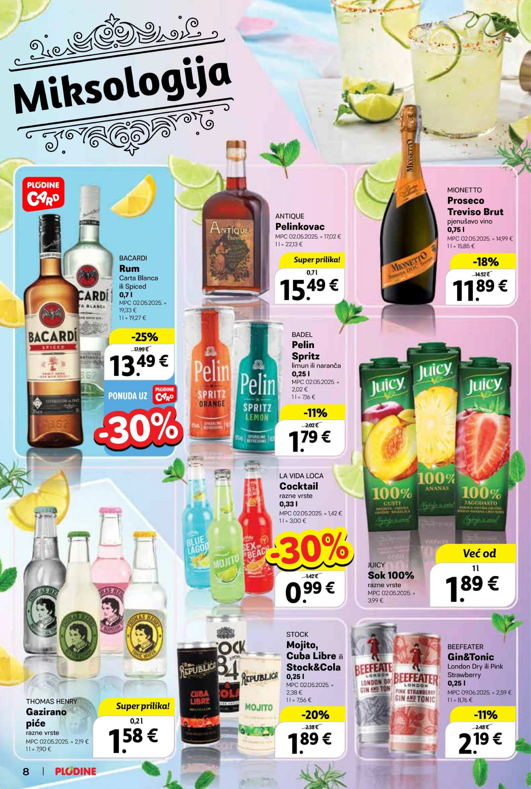 plodine - Prelistajte katalog Plodine, vrijedi od 25.06. do 01.07. - page: 8 plodine - Prelistajte katalog Plodine, vrijedi od 25.06. do 01.07. - page: 8