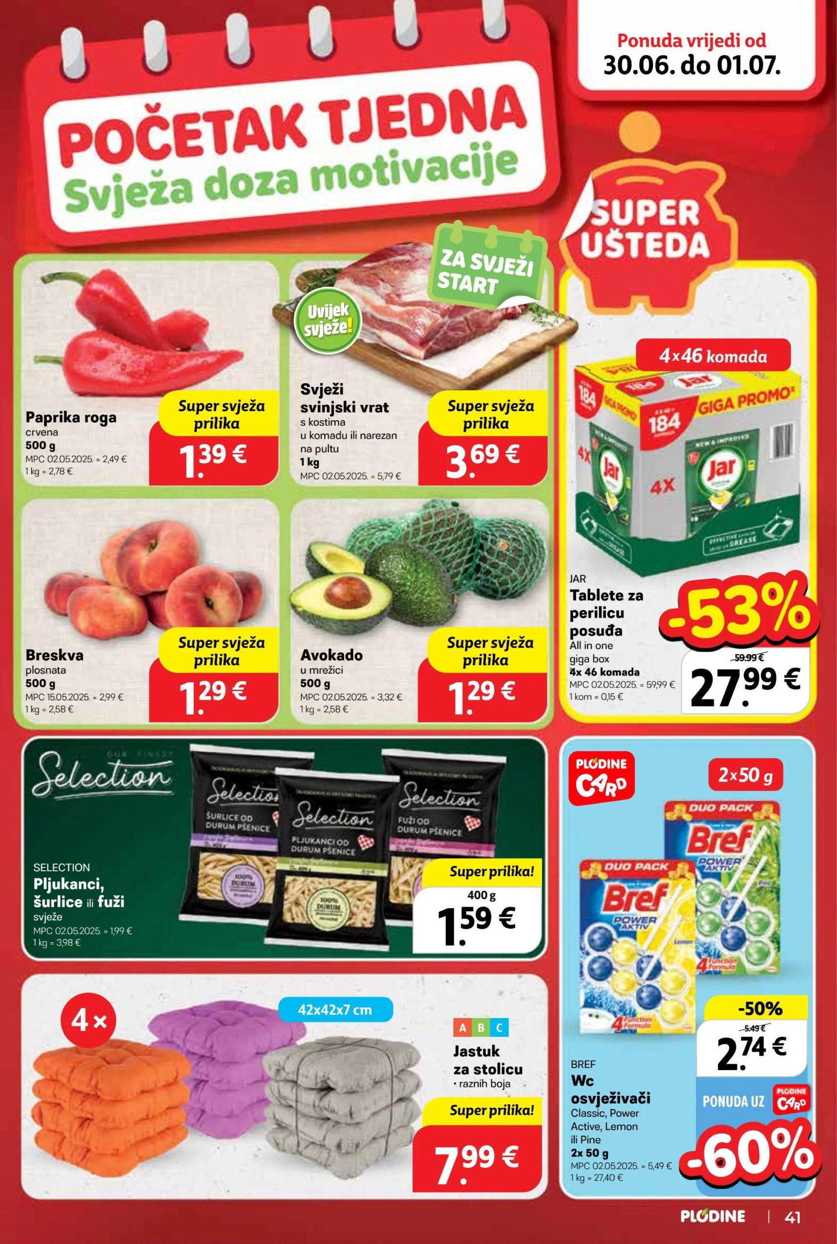 plodine - Prelistajte katalog Plodine, vrijedi od 25.06. do 01.07. - page: 41 plodine - Prelistajte katalog Plodine, vrijedi od 25.06. do 01.07. - page: 41