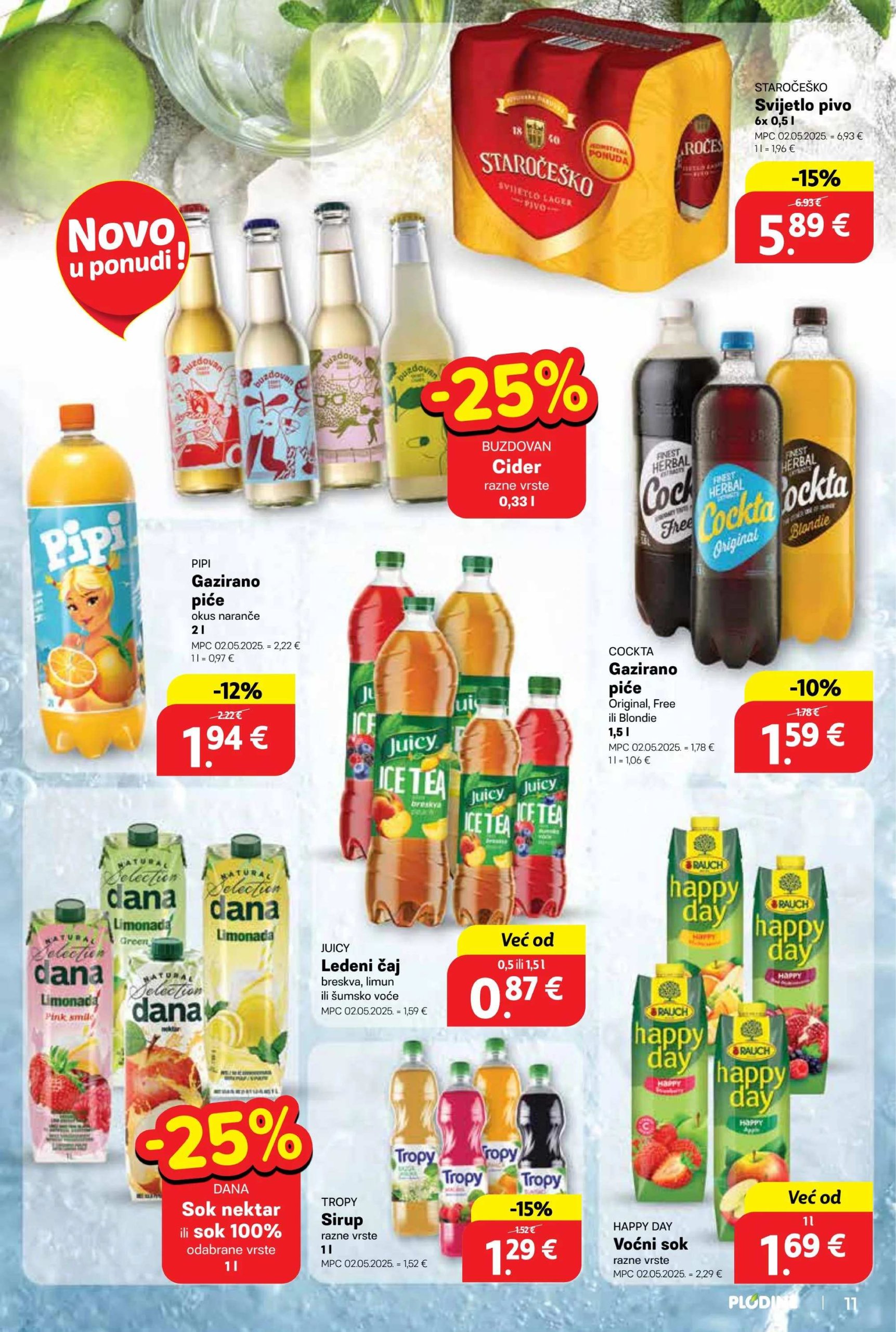 plodine - Prelistajte katalog Plodine, vrijedi od 25.06. do 01.07. - page: 11 plodine - Prelistajte katalog Plodine, vrijedi od 25.06. do 01.07. - page: 11