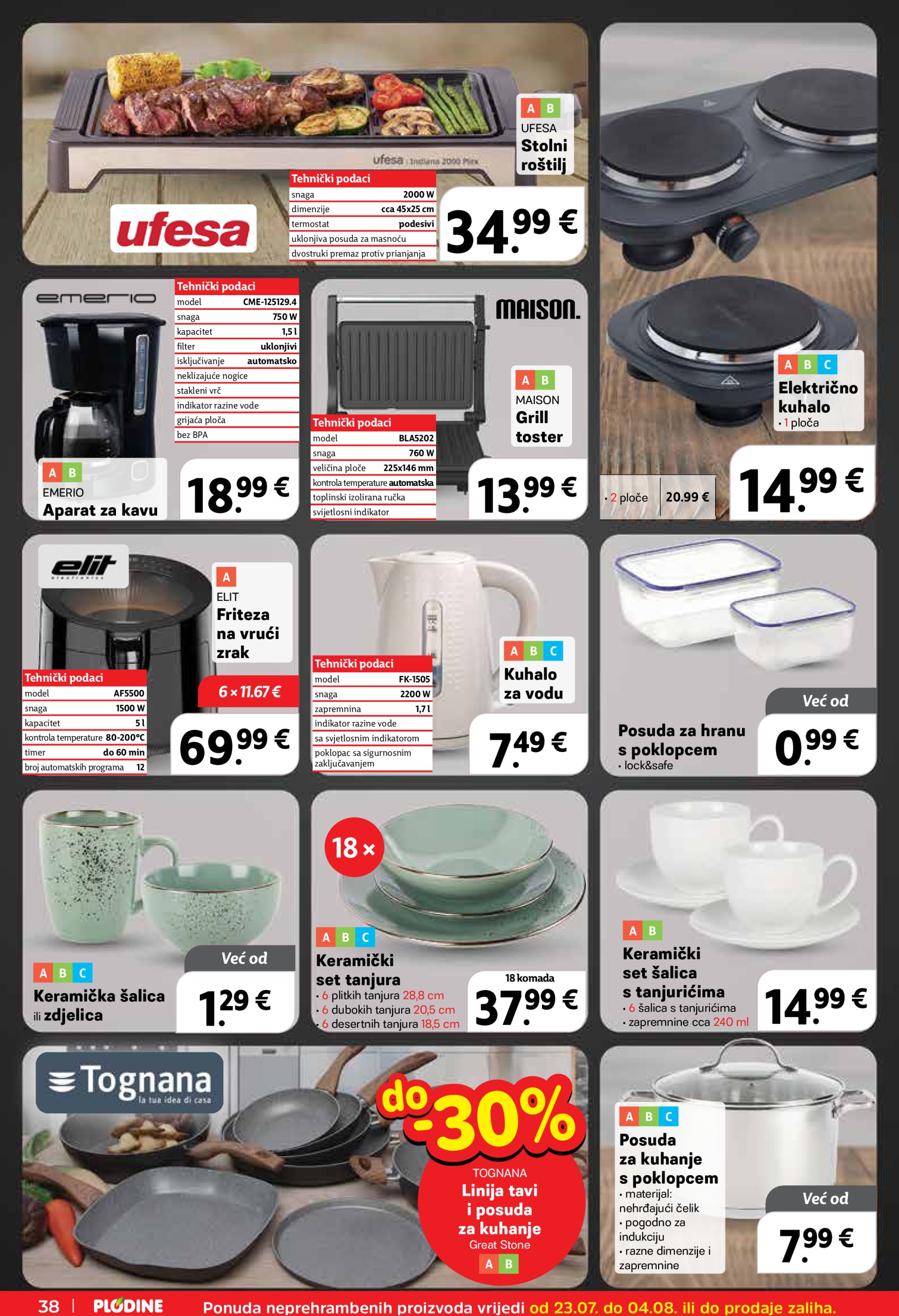 plodine - Prelistajte katalog Plodine, vrijedi od 23.07. do 29.07. - page: 38 plodine - Prelistajte katalog Plodine, vrijedi od 23.07. do 29.07. - page: 38
