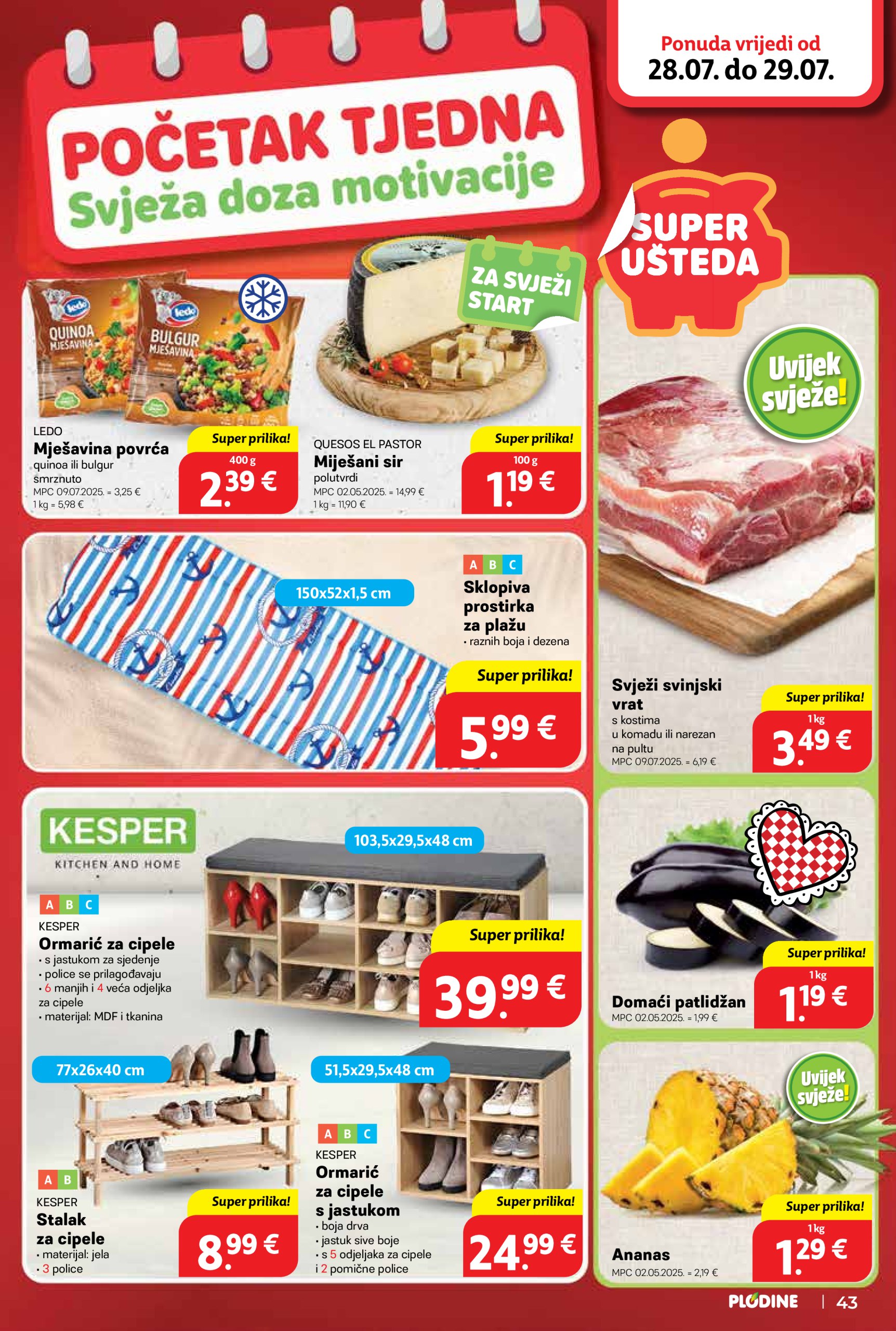 plodine - Prelistajte katalog Plodine, vrijedi od 23.07. do 29.07. - page: 43 plodine - Prelistajte katalog Plodine, vrijedi od 23.07. do 29.07. - page: 43