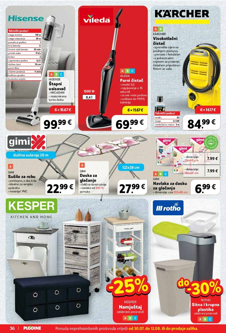 plodine - Prelistajte katalog Plodine, vrijedi od 30.07. do 04.08. - page: 36