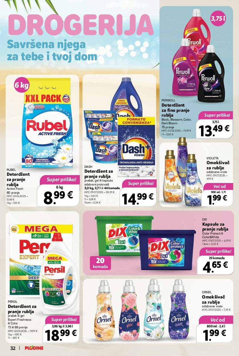 plodine - Prelistajte katalog Plodine, vrijedi od 30.07. do 04.08. - page: 32