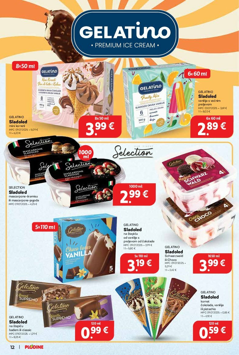 plodine - Prelistajte katalog Plodine, vrijedi od 30.07. do 04.08. - page: 12