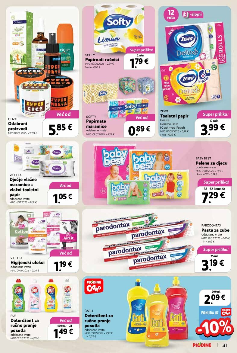 plodine - Prelistajte katalog Plodine, vrijedi od 30.07. do 04.08. - page: 31