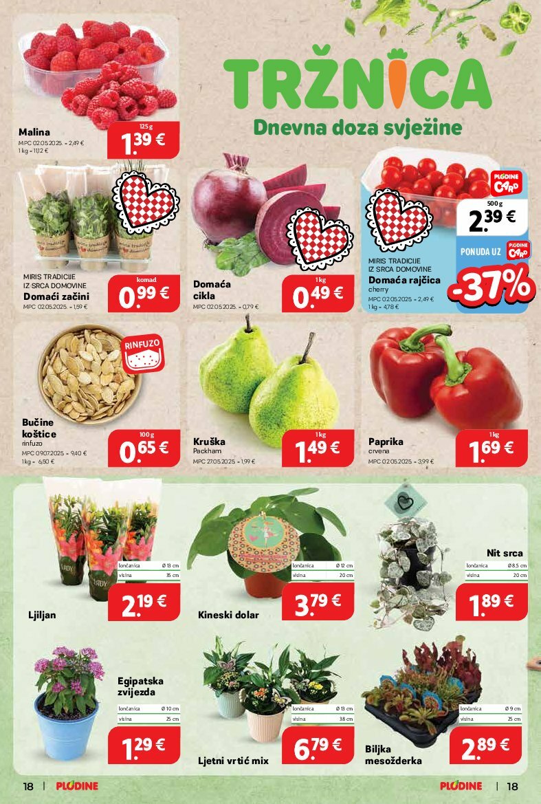 plodine - Prelistajte katalog Plodine, vrijedi od 30.07. do 04.08. - page: 18