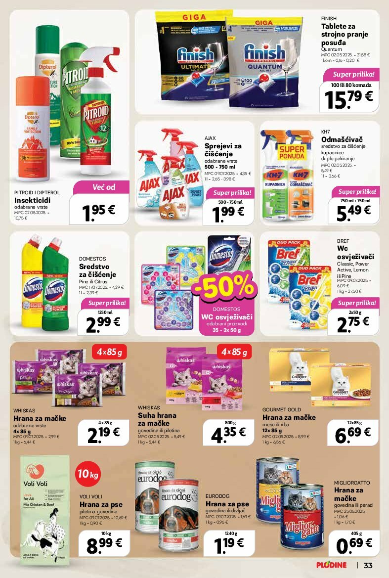 plodine - Prelistajte katalog Plodine, vrijedi od 30.07. do 04.08. - page: 33