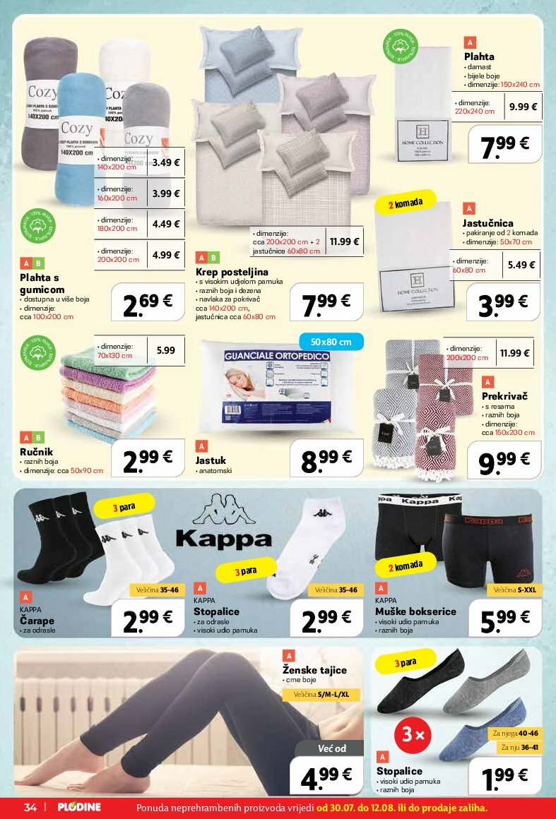 plodine - Prelistajte katalog Plodine, vrijedi od 30.07. do 04.08. - page: 34