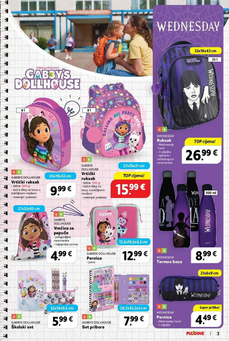 plodine - Prelistajte katalog Plodine - Too School for Cool, vrijedi od 13.08. do 23.09. - page: 3