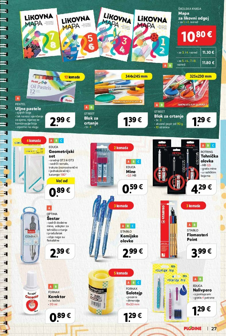 plodine - Prelistajte katalog Plodine - Too School for Cool, vrijedi od 13.08. do 23.09. - page: 29