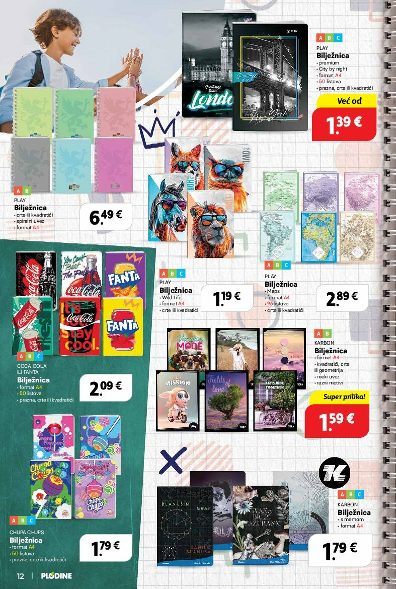 plodine - Prelistajte katalog Plodine - Too School for Cool, vrijedi od 13.08. do 23.09. - page: 12