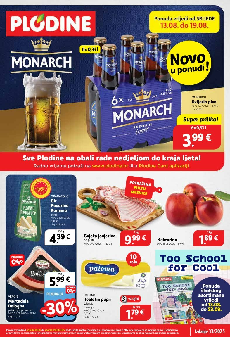 plodine - Prelistajte katalog Plodine, vrijedi od 13.08. do 19.08.