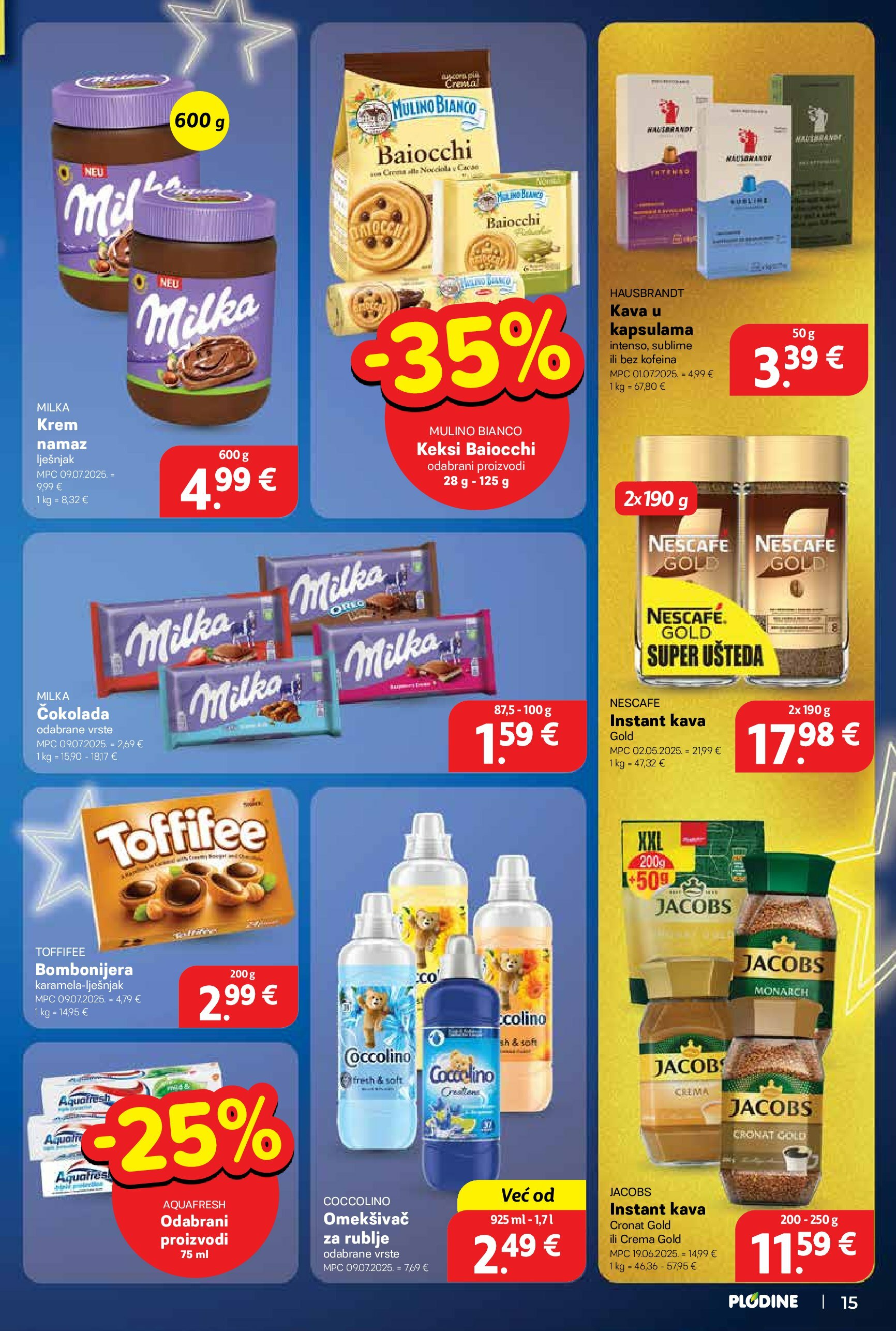 plodine - Prelistajte katalog Plodine, vrijedi od 20.08. do 26.08. - page: 15 plodine - Prelistajte katalog Plodine, vrijedi od 20.08. do 26.08. - page: 15