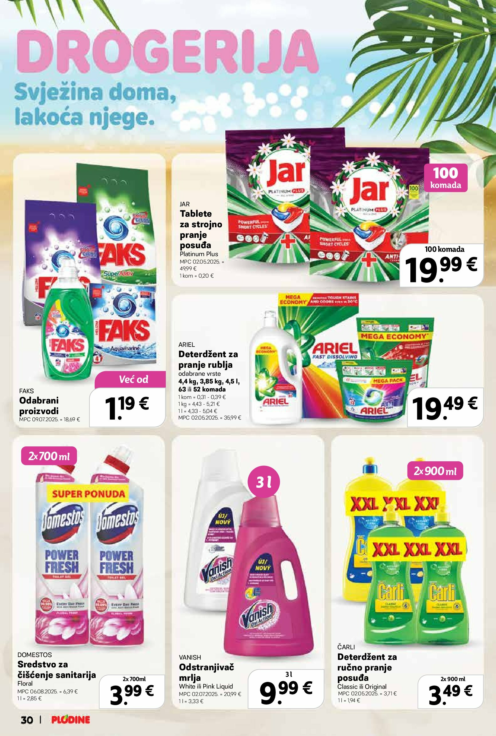 plodine - Prelistajte katalog Plodine, vrijedi od 20.08. do 26.08. - page: 30 plodine - Prelistajte katalog Plodine, vrijedi od 20.08. do 26.08. - page: 30