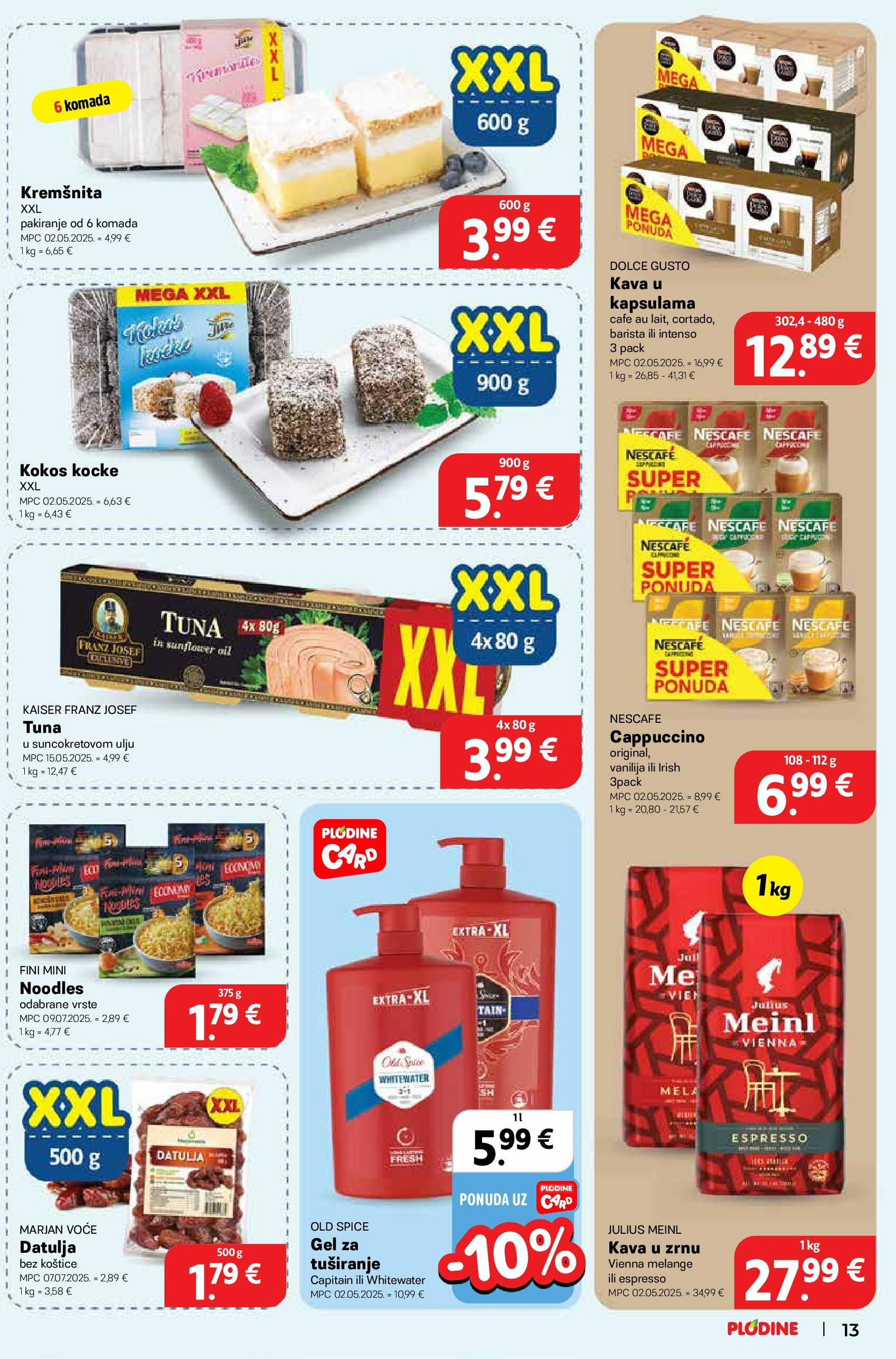 plodine - Prelistajte katalog Plodine, vrijedi od 20.08. do 26.08. - page: 13 plodine - Prelistajte katalog Plodine, vrijedi od 20.08. do 26.08. - page: 13