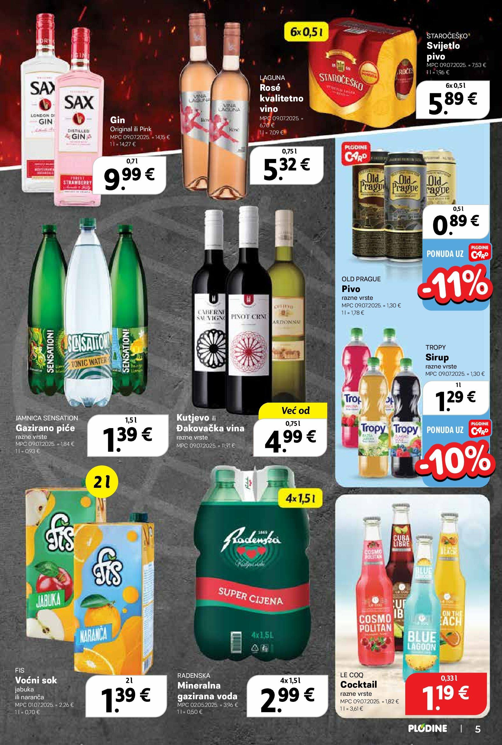 plodine - Prelistajte katalog Plodine, vrijedi od 20.08. do 26.08. - page: 5 plodine - Prelistajte katalog Plodine, vrijedi od 20.08. do 26.08. - page: 5