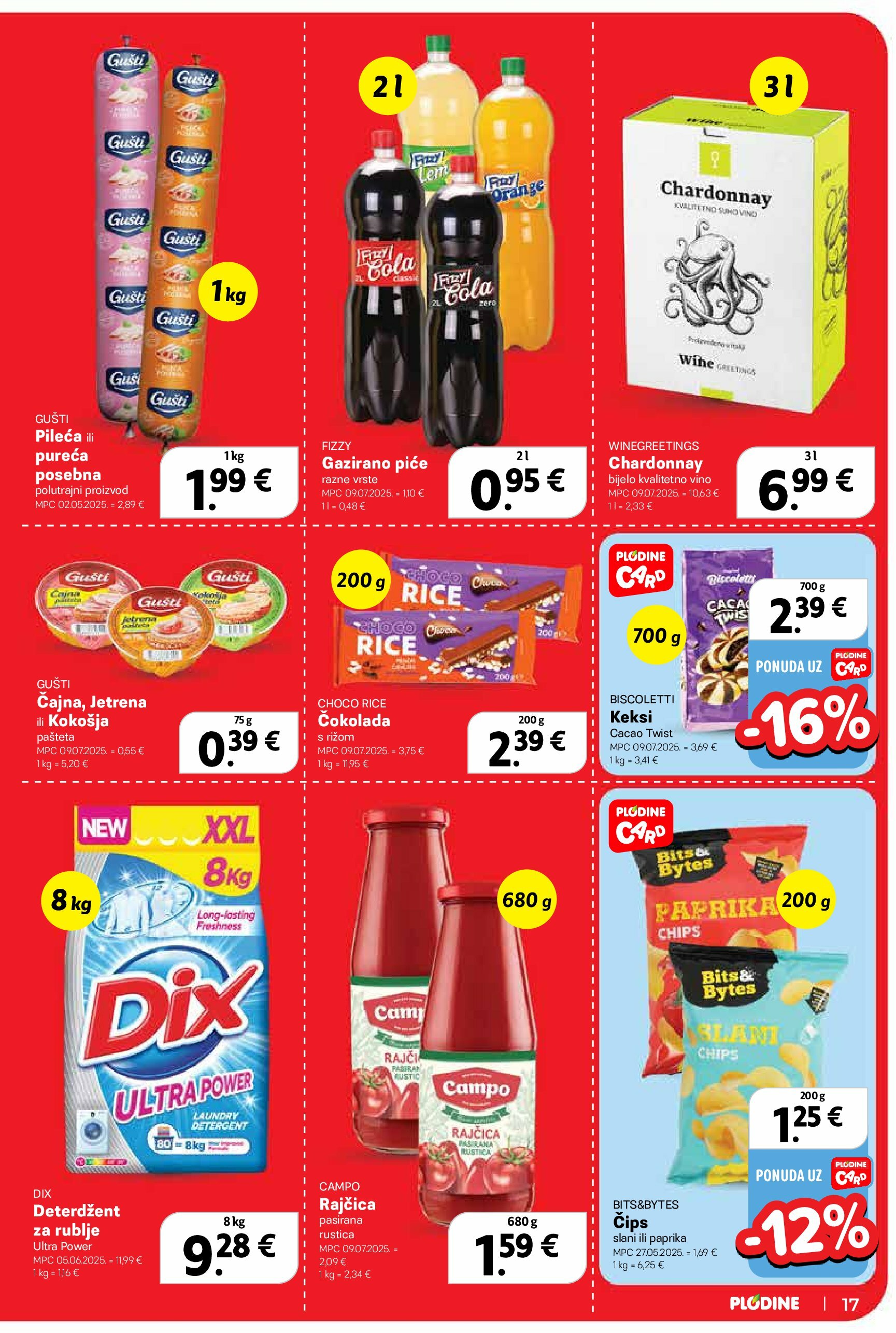 plodine - Prelistajte katalog Plodine, vrijedi od 20.08. do 26.08. - page: 17 plodine - Prelistajte katalog Plodine, vrijedi od 20.08. do 26.08. - page: 17