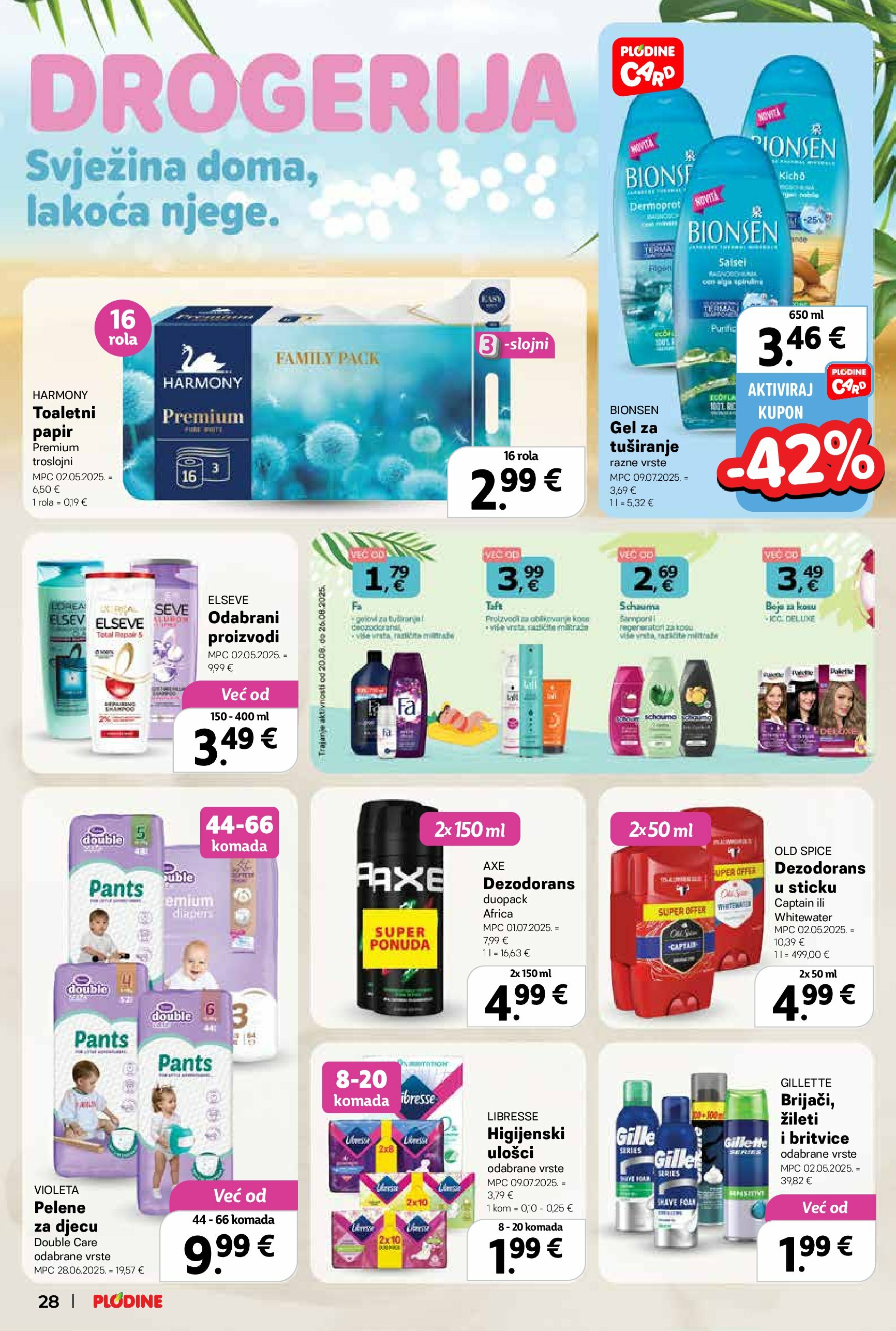 plodine - Prelistajte katalog Plodine, vrijedi od 20.08. do 26.08. - page: 28 plodine - Prelistajte katalog Plodine, vrijedi od 20.08. do 26.08. - page: 28