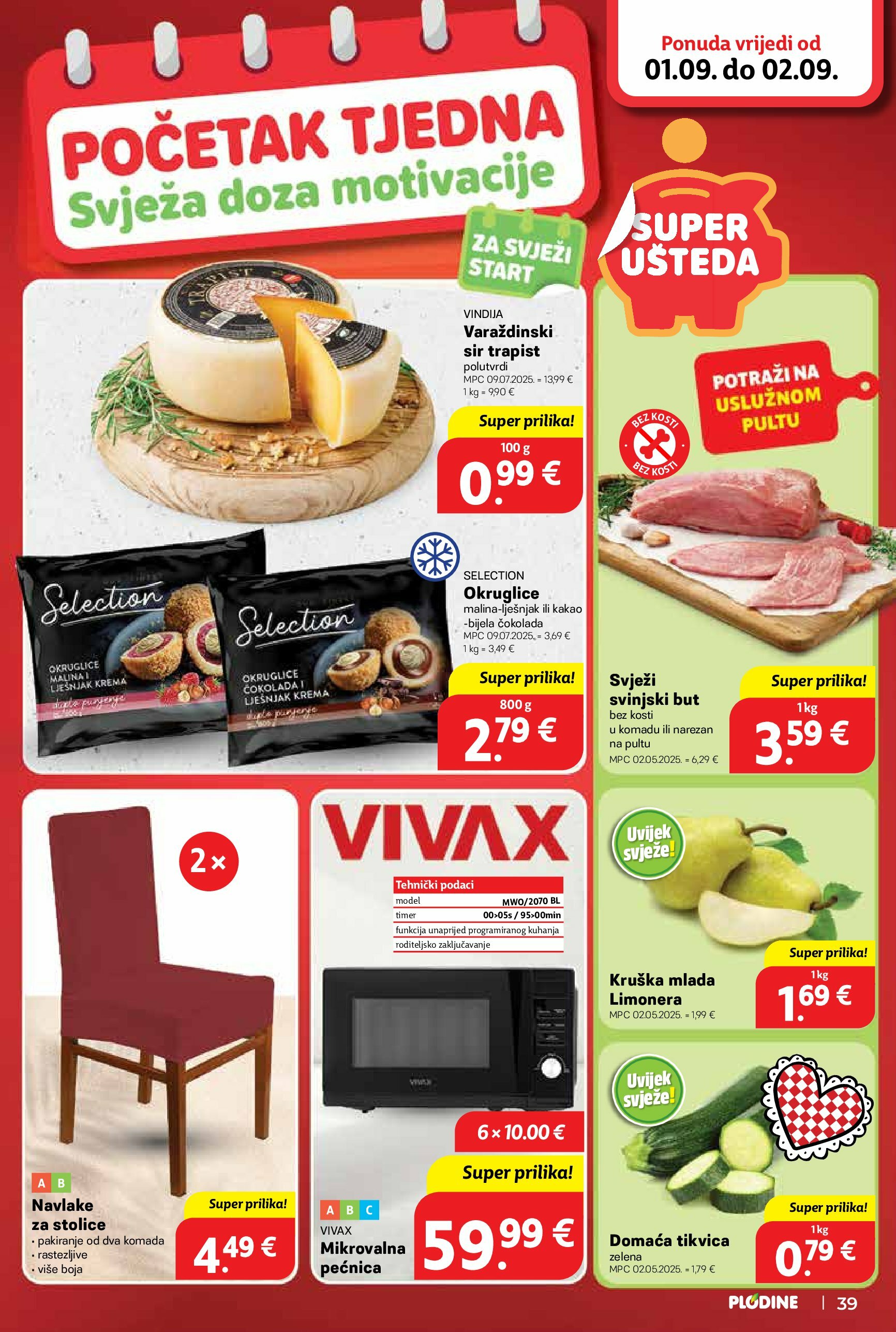plodine - Prelistajte katalog Plodine, vrijedi od 27.08. do 02.09. - page: 39 plodine - Prelistajte katalog Plodine, vrijedi od 27.08. do 02.09. - page: 39