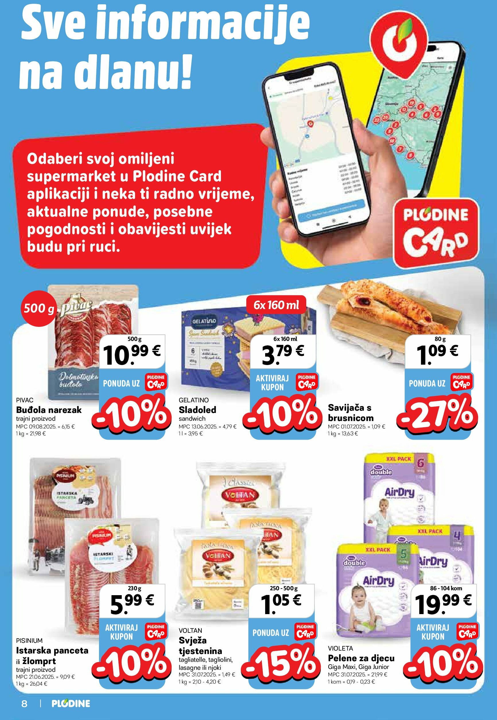 plodine - Prelistajte katalog Plodine, vrijedi od 27.08. do 02.09. - page: 8 plodine - Prelistajte katalog Plodine, vrijedi od 27.08. do 02.09. - page: 8