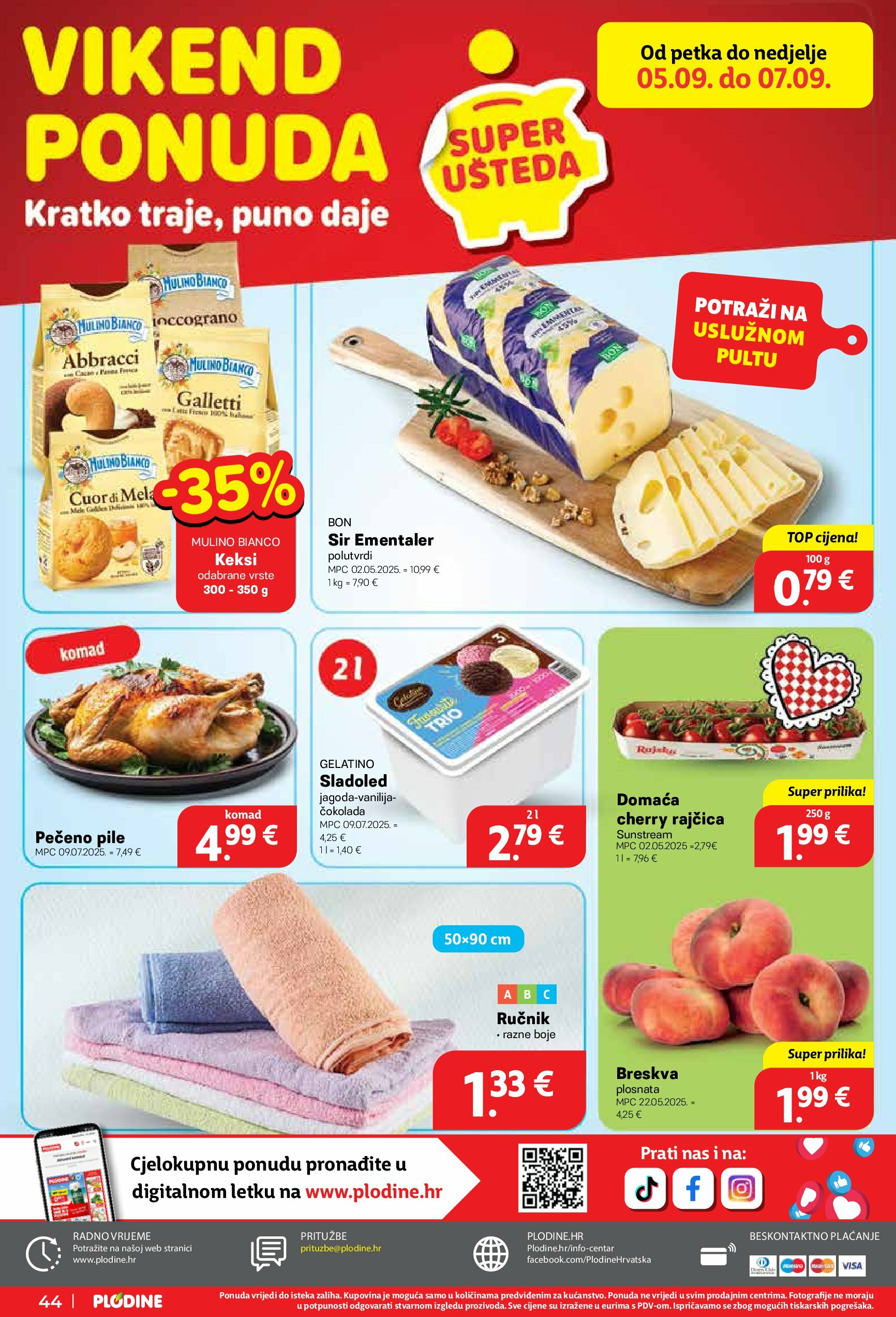 plodine - Prelistajte katalog Plodine, vrijedi od 03.09. do 09.09. - page: 44 plodine - Prelistajte katalog Plodine, vrijedi od 03.09. do 09.09. - page: 44