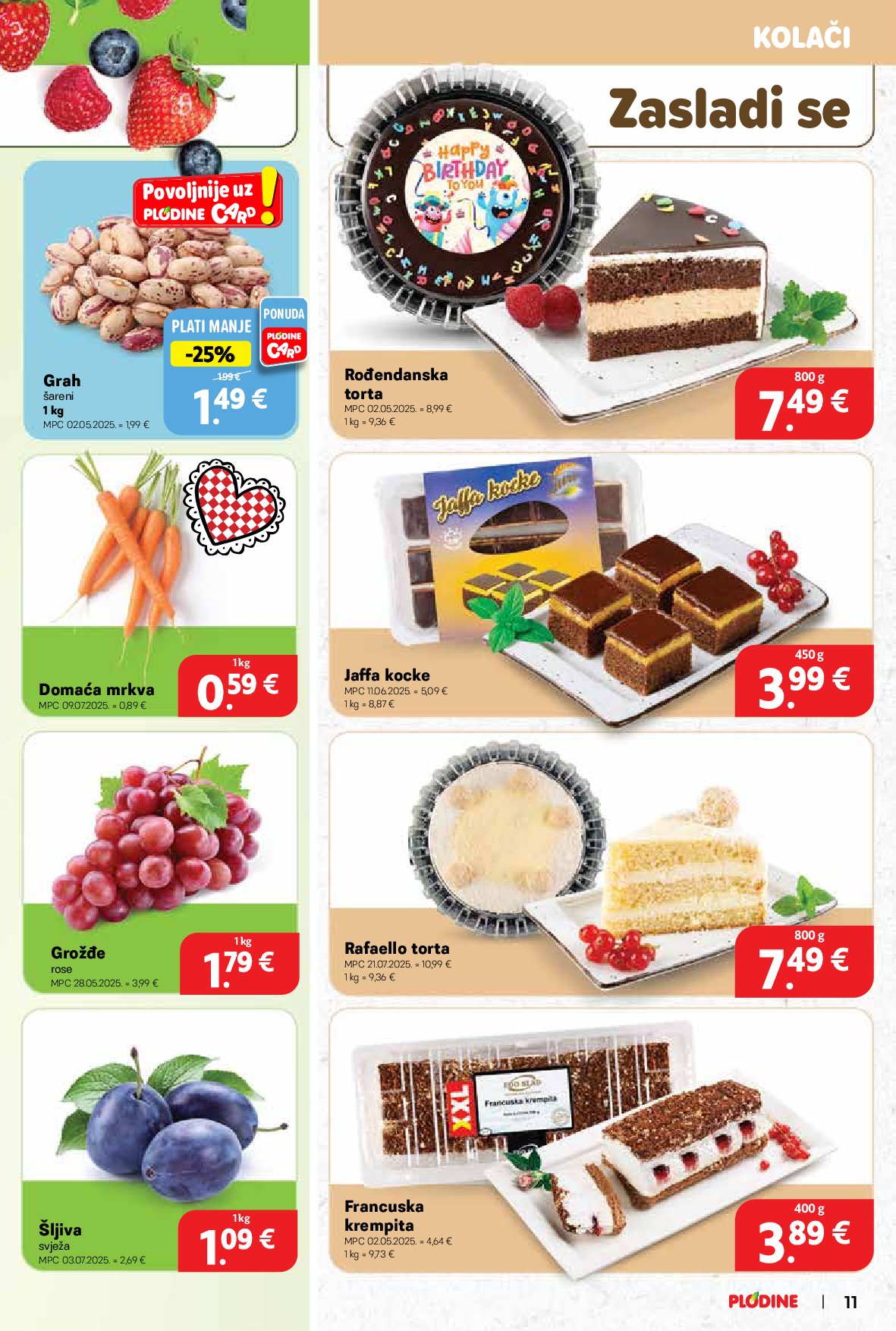 plodine - Prelistajte katalog Plodine, vrijedi od 10.09. do 16.09. - page: 11