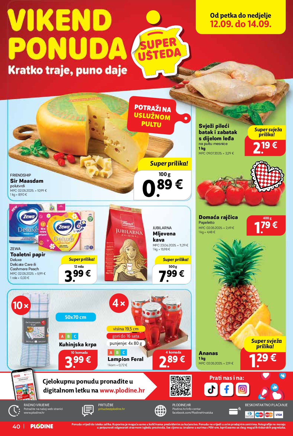 plodine - Prelistajte katalog Plodine, vrijedi od 10.09. do 16.09. - page: 40
