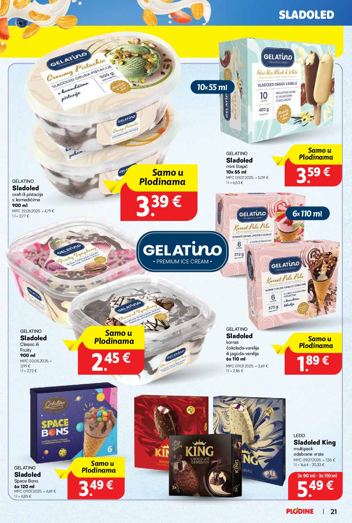 plodine - Prelistajte katalog Plodine, vrijedi od 10.09. do 16.09. - page: 21