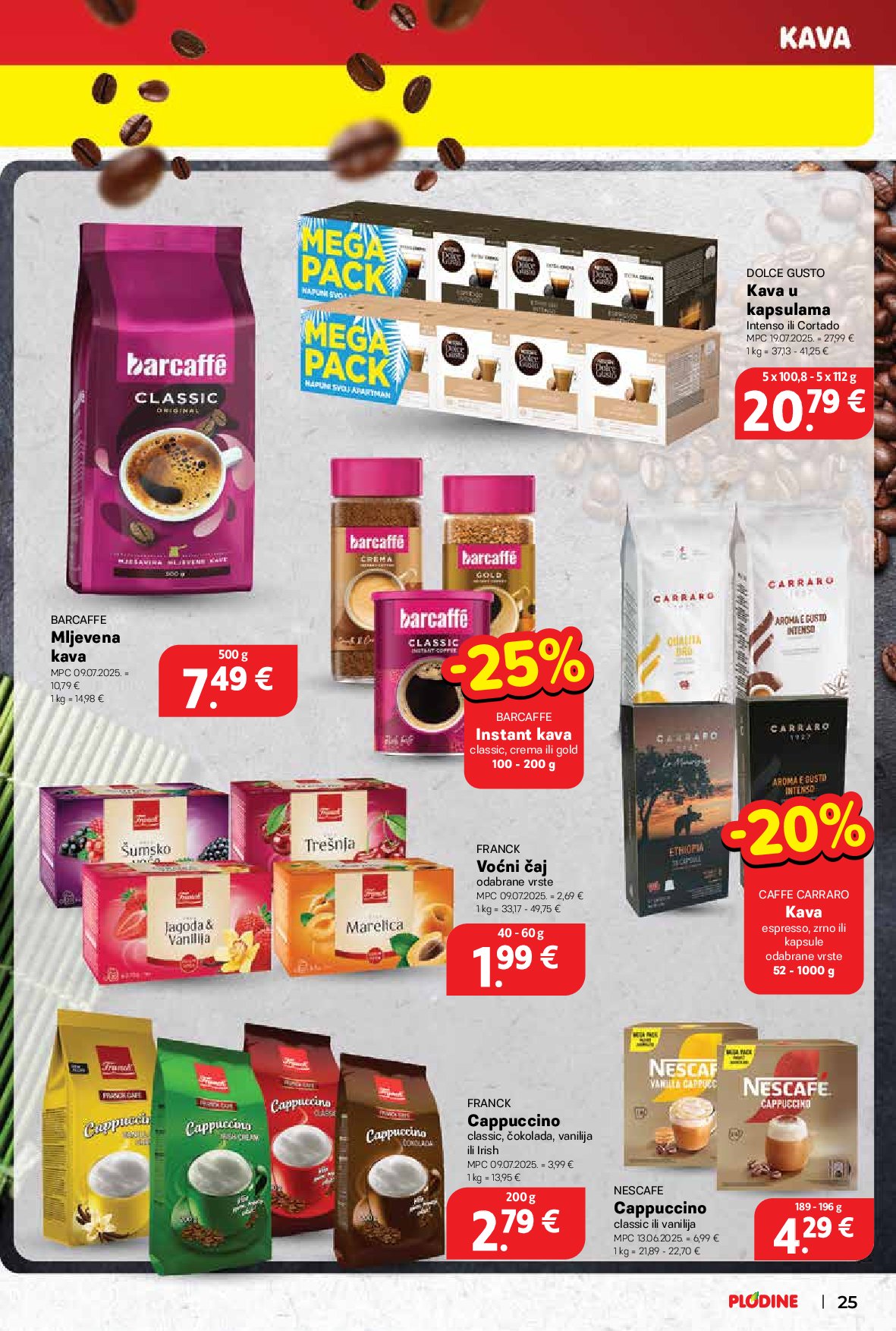 plodine - Prelistajte katalog Plodine, vrijedi od 10.09. do 16.09. - page: 25