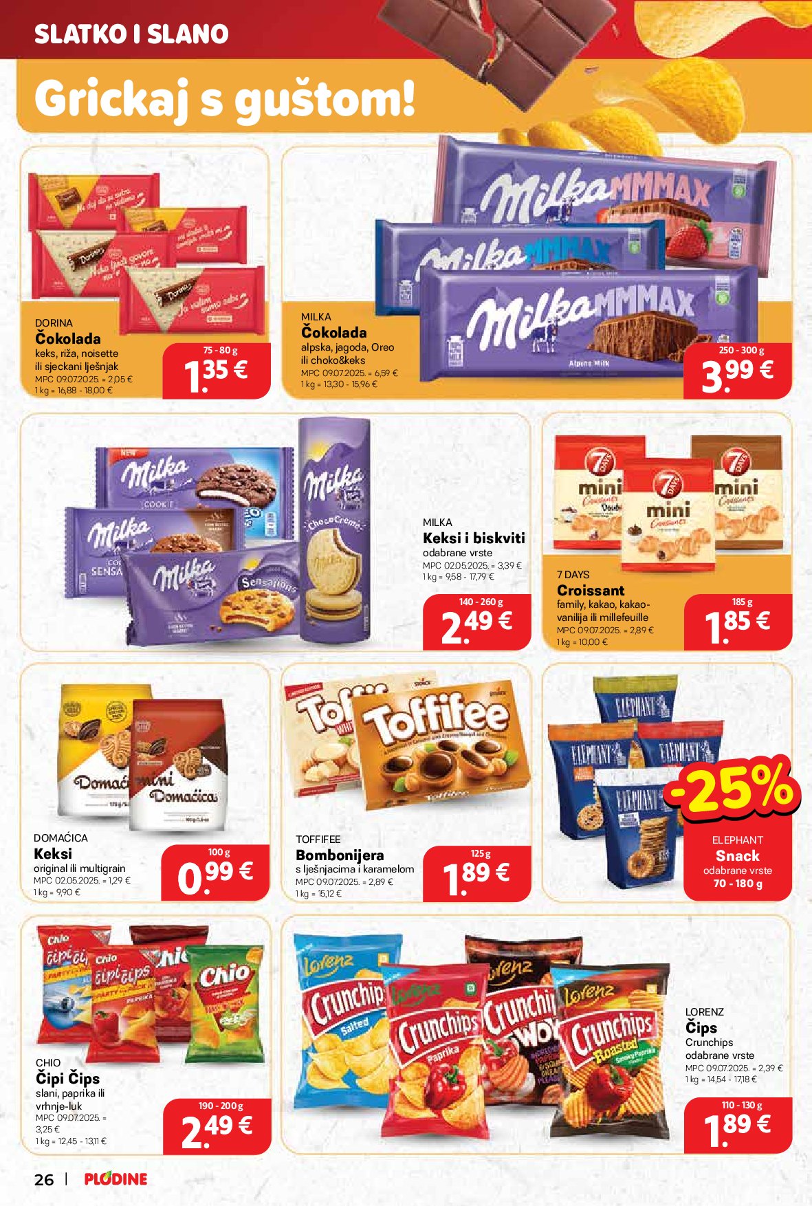 plodine - Prelistajte katalog Plodine, vrijedi od 10.09. do 16.09. - page: 26