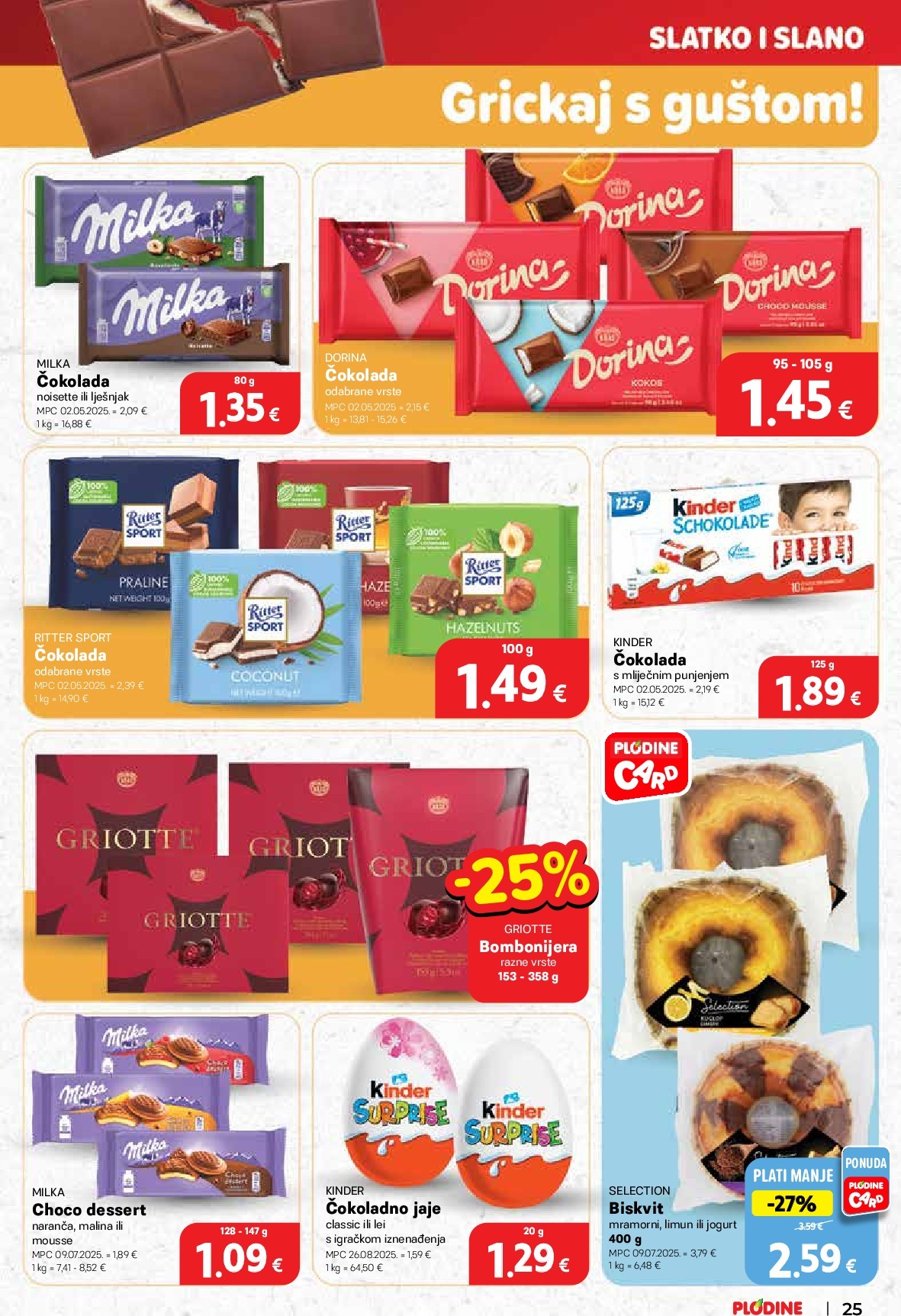 plodine - Prelistajte katalog Plodine, vrijedi od 17.09. do 23.09. - page: 25