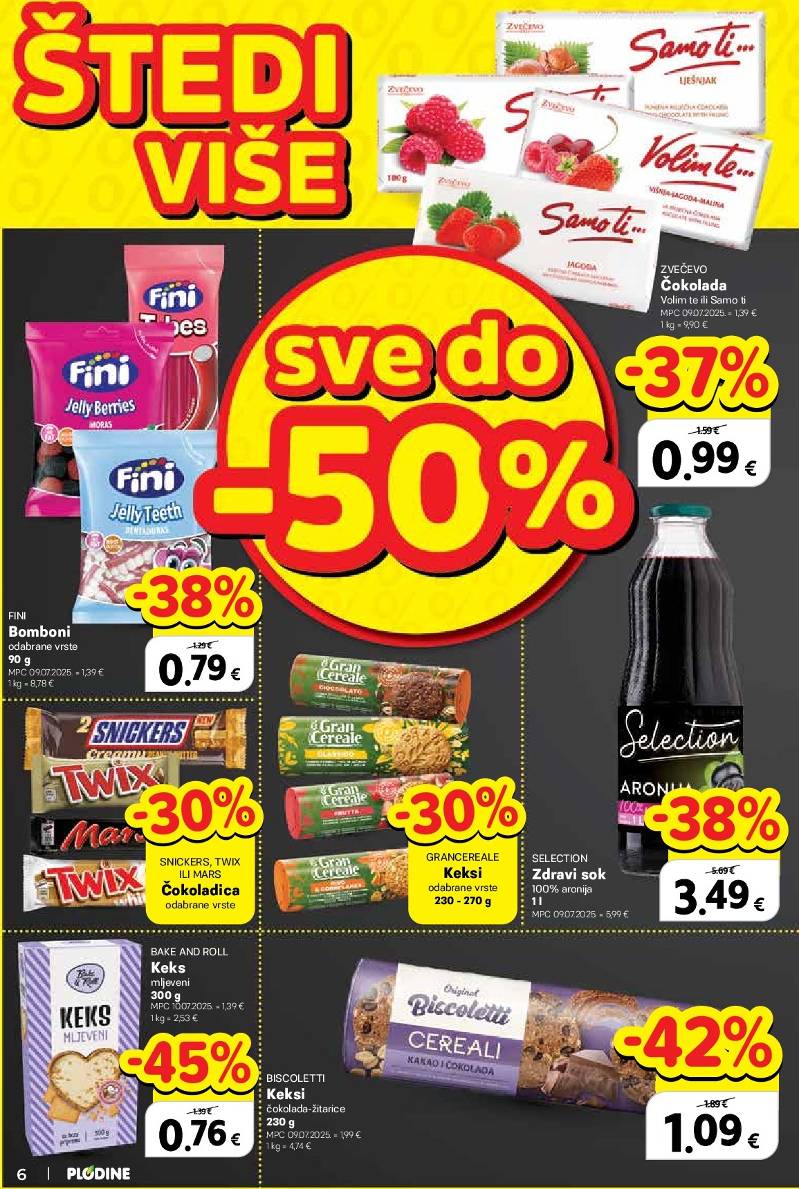 plodine - Prelistajte katalog Plodine, vrijedi od 17.09. do 23.09. - page: 6