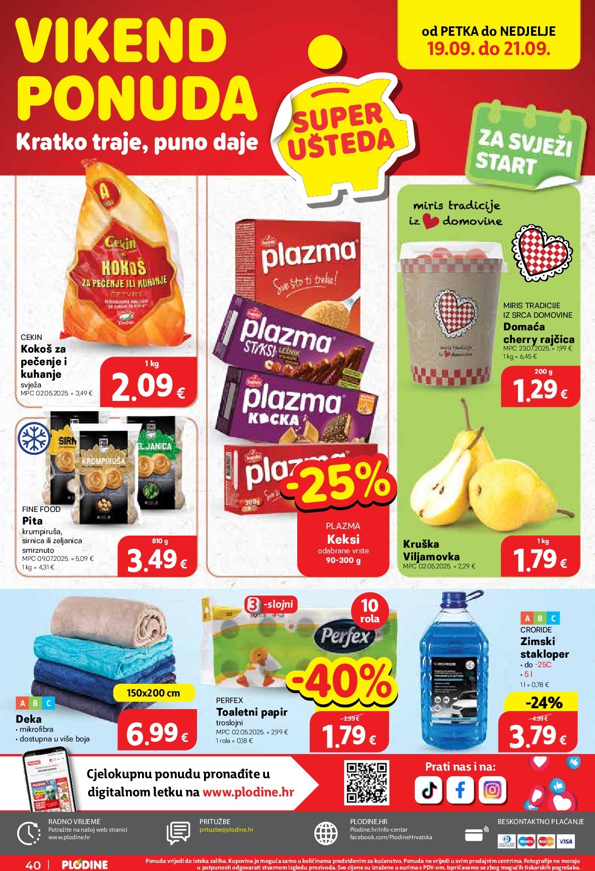 plodine - Prelistajte katalog Plodine, vrijedi od 17.09. do 23.09. - page: 40